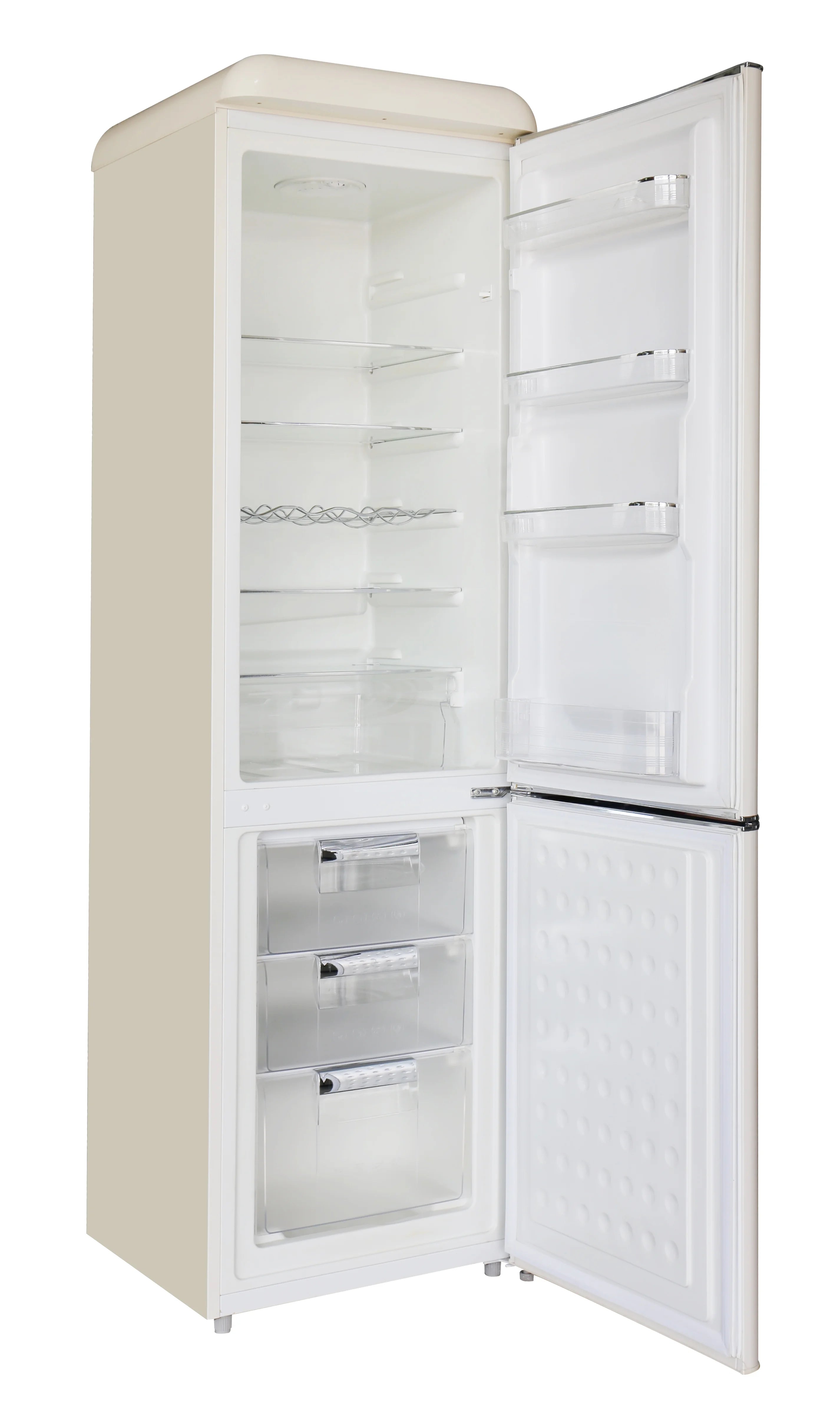 2026 New Frigidaire 9.0 Cu. Ft. Bottom Mount Retro Refrigerator, Black - Image 9
