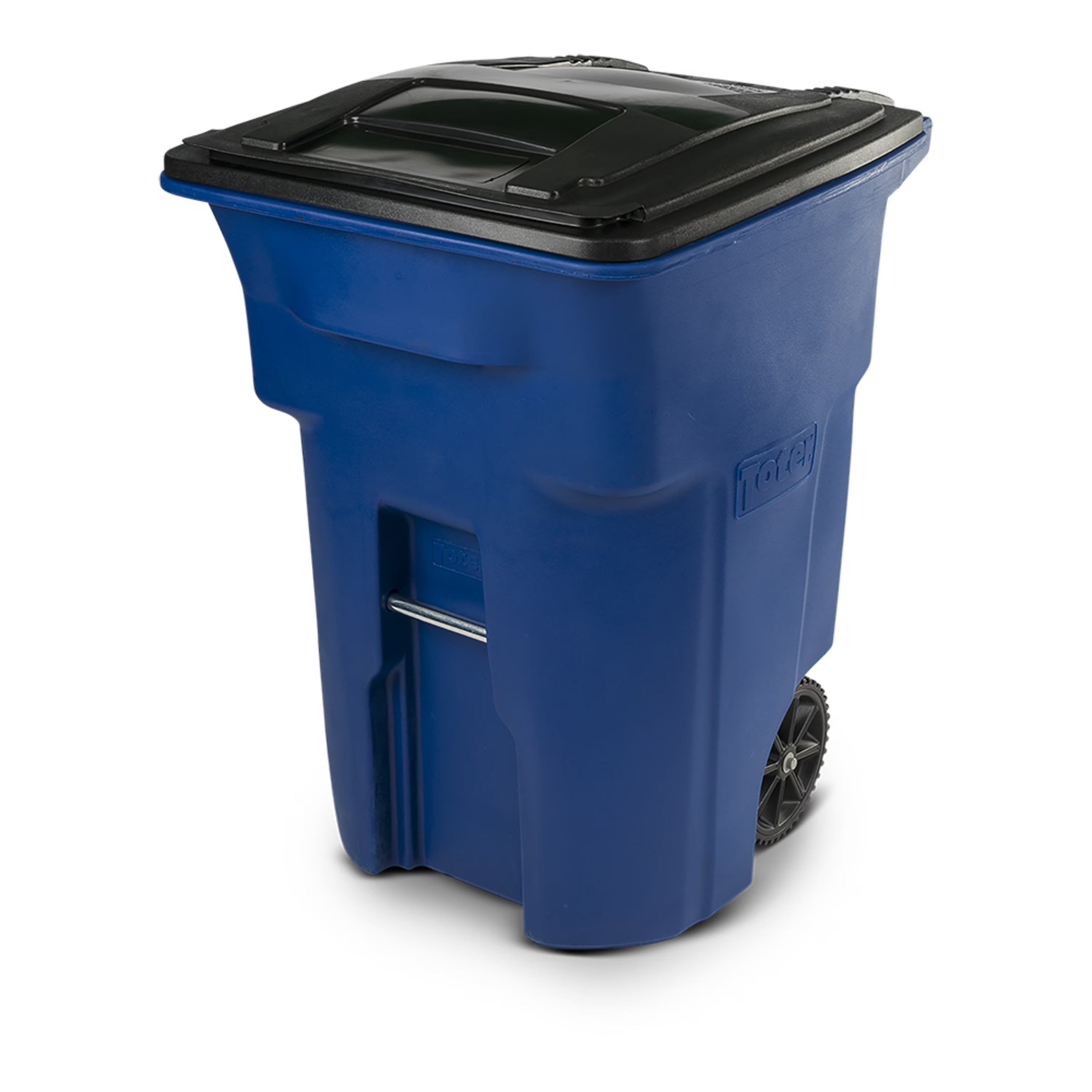 2026 New Toter Trash Can Greenstone With Wheels And Lid, 96 Gallon - Image 3