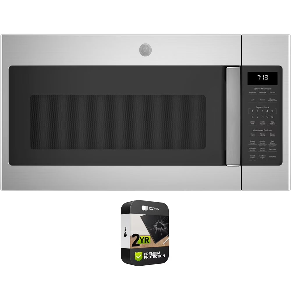 2026 New General Electric Over-the-Range Sensor Microwave Oven 1.7 cu In Stainless Steel
