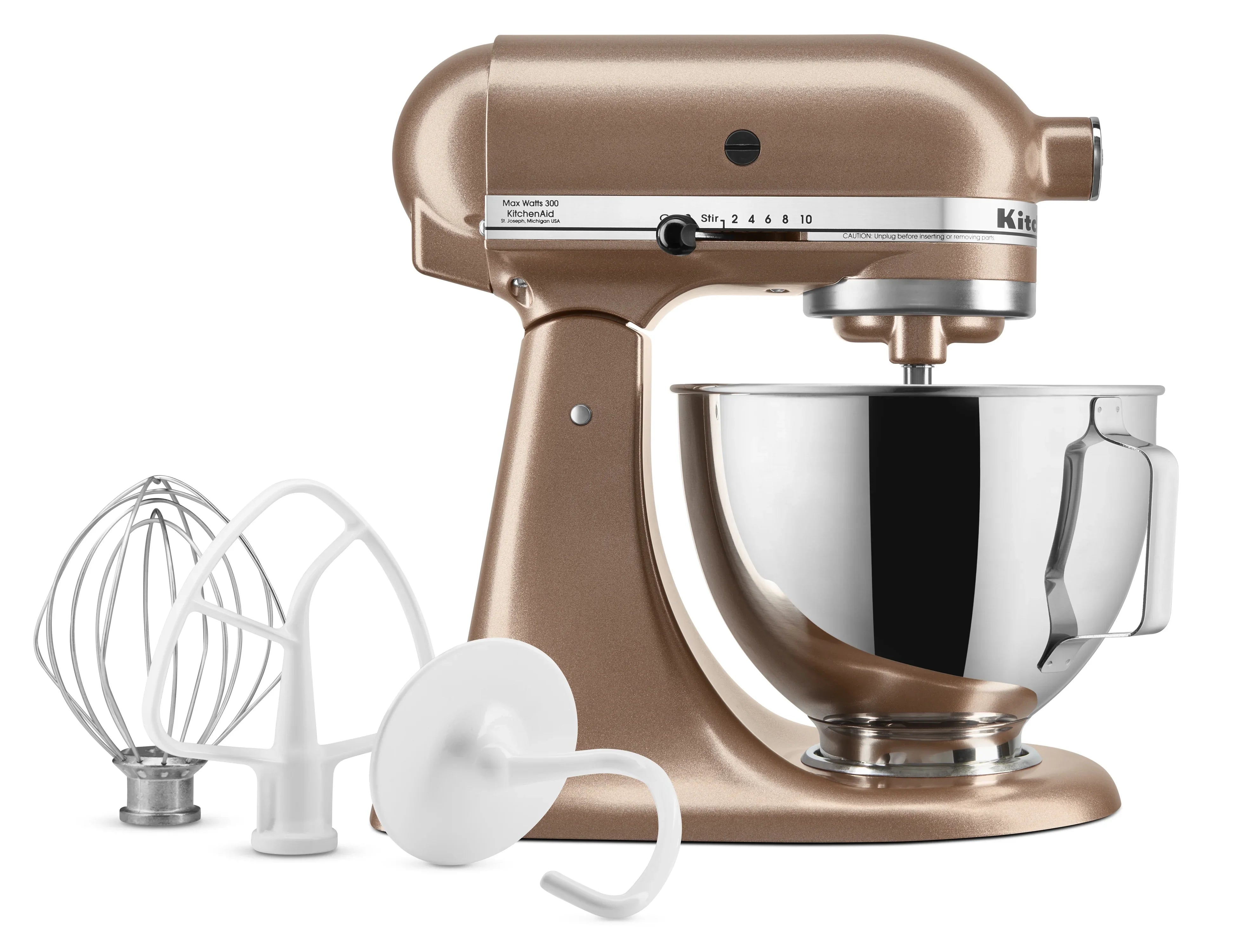 2026 New KitchenAid Deluxe Series 4.5 Quart Tilt-Head Stand Mixer with Stainless Bowl, Contour Silver, KSM97CU - Image 23