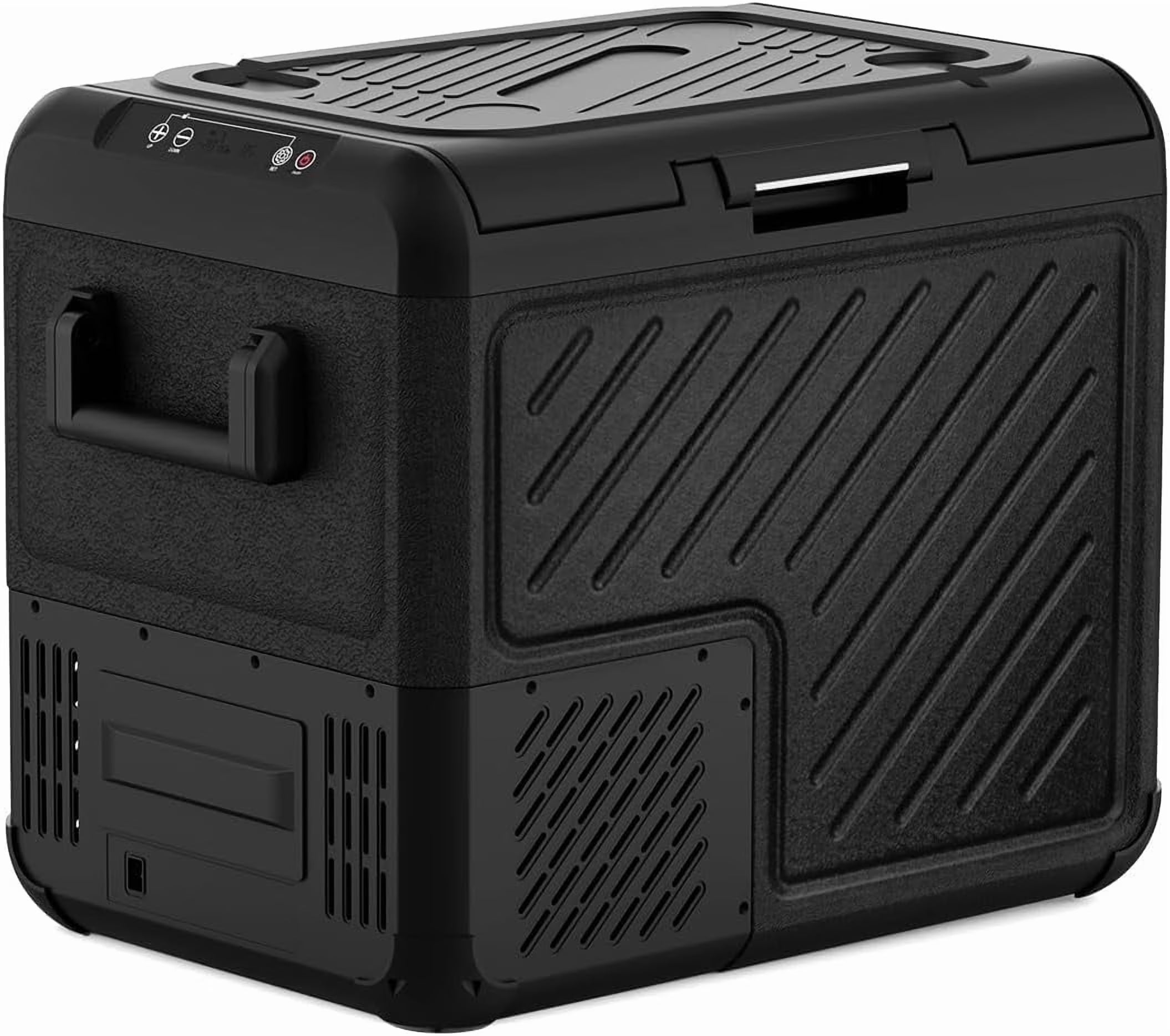 2026 New Car Refrigerator, RV Refrige with 12/24V DC & 110-240V AC, Portable Freezer Electric Compressor Cooler For Car, RV, Camping, Travel, Fishing, Outdoor or Home Use - Image 3