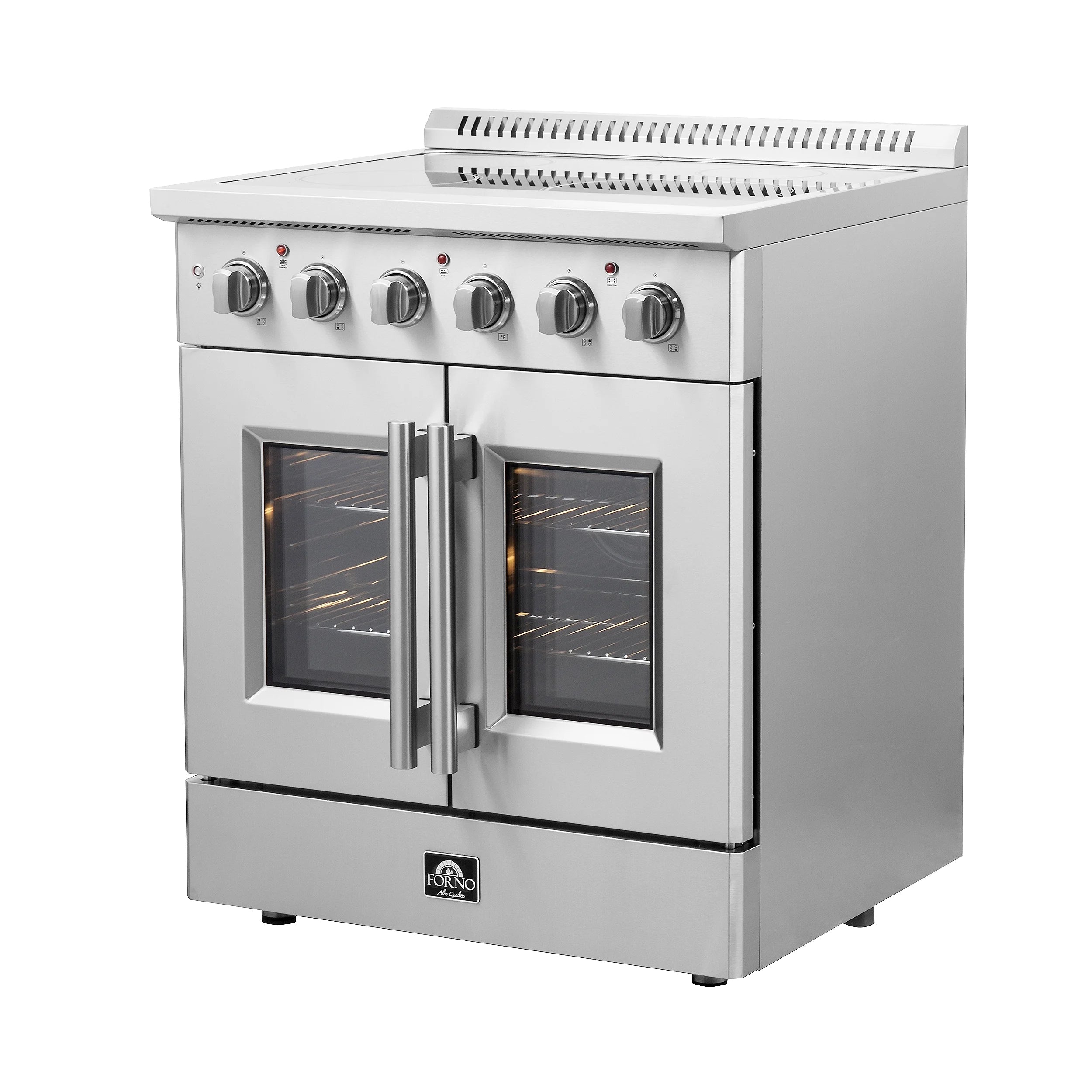 2026 New Forno Galiano 30-Inch Freestanding French Door Electric Range, True Convection, Energy Efficient - Image 3