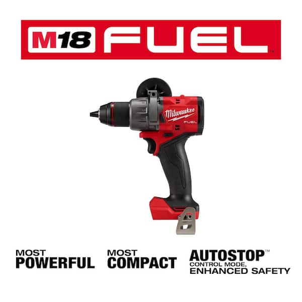 2026 New M18 FUEL 18V Lithium-Ion Brushless Cordless 1/2 in. Hammer Drill/Driver (Tool-Only) - Image 3