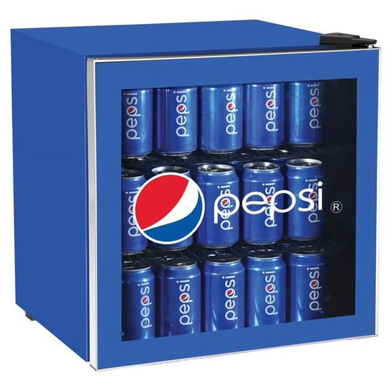 2026 New Pepsi MIS165PEP Compact Refrigerator, Blue 70 Can Capacity