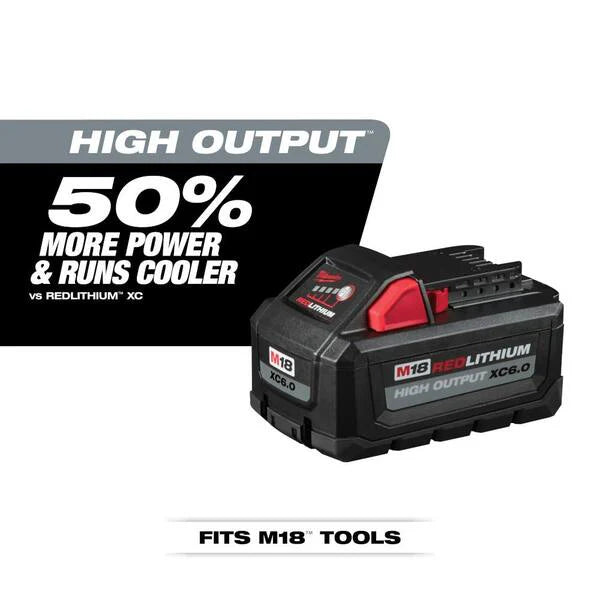 2026 New M18 FUEL 18-Volt Lithium-Ion Brushless Cordless SAWZALL w/7-1/4 in. Rear Handle Circ Saw, Two 6 Ah High Output Batteries - Image 8