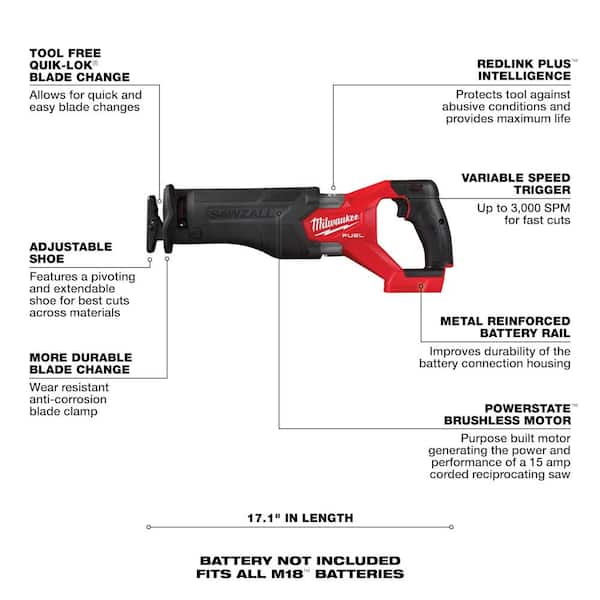 2026 New M18 FUEL 18-Volt Lithium-Ion Brushless Cordless Combo Kit (5-Tool) with Multi Tool, Jig Saw and Compact Router - Image 4