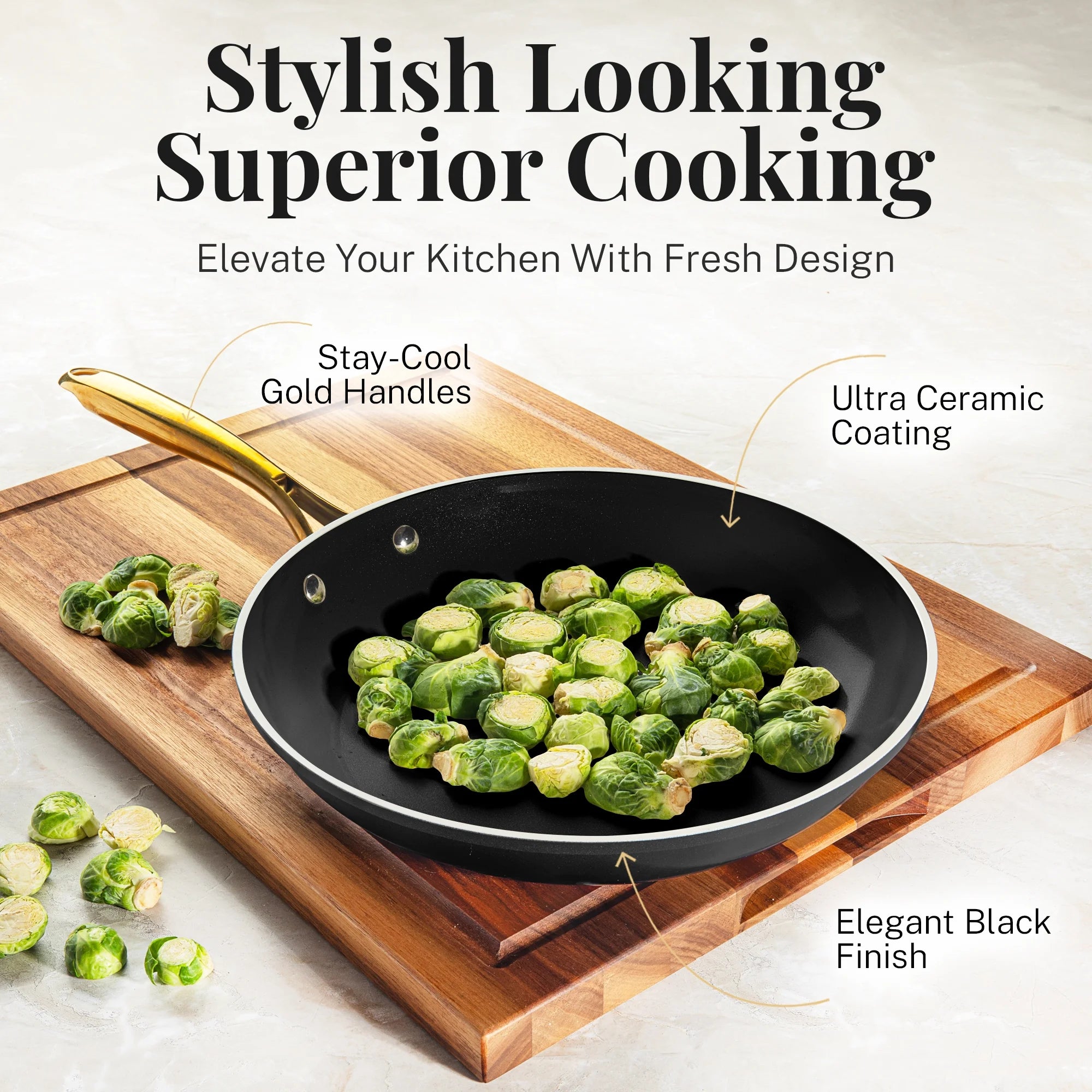 2026 New Gotham Steel 15 Pc Ceramic Cookware Set Nonstick, Ceramic Pots and Pans Set Non Stick with Steamer & Cooking Utensils, Non Toxic, Premium Stay Cool Handles, Oven & Dishwasher Safe, Blue - Image 14