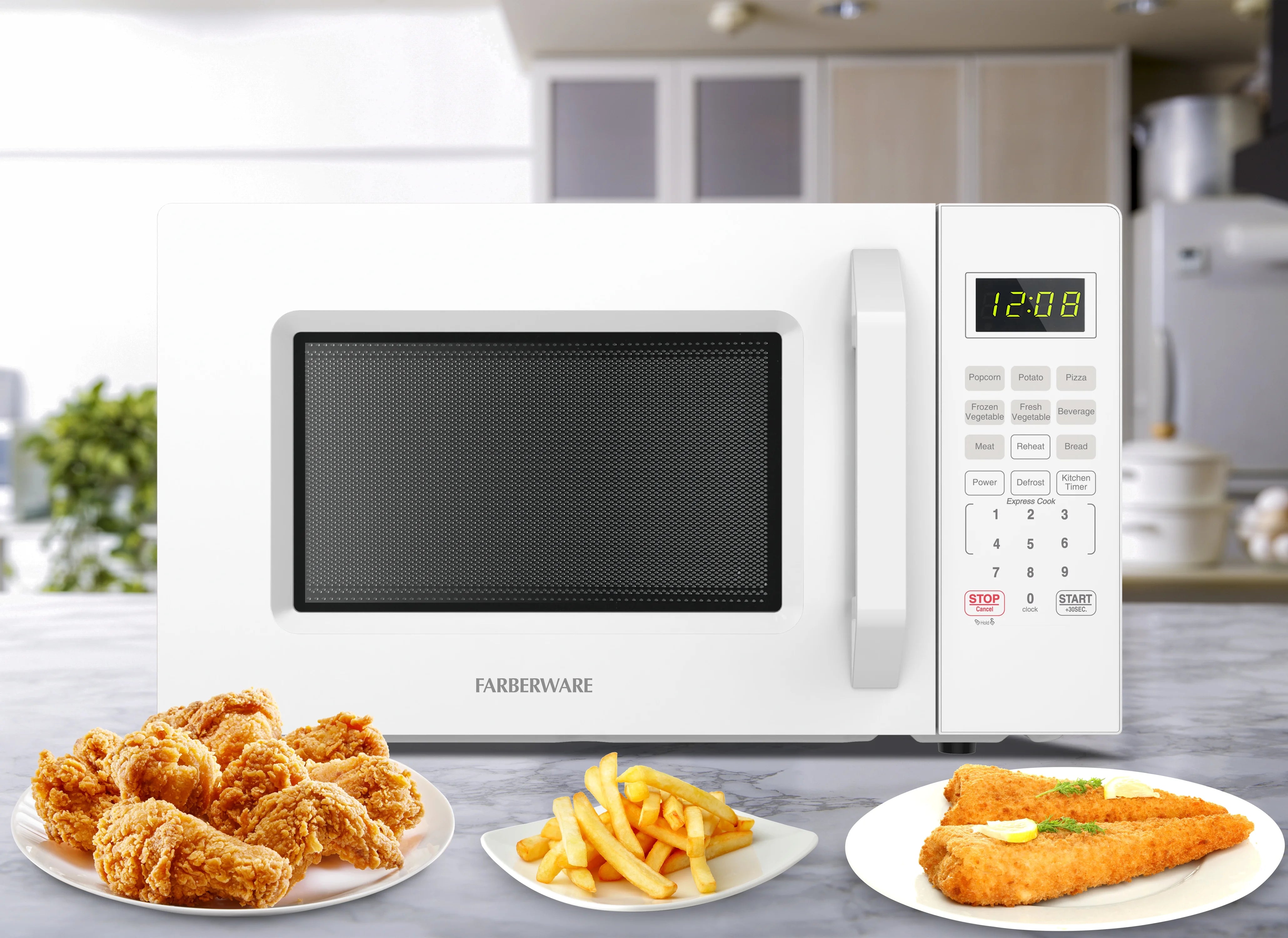 2026 New Farberware 1.1 Cu. Ft. 1000-Watt Compact Microwave Oven, Black - Image 49