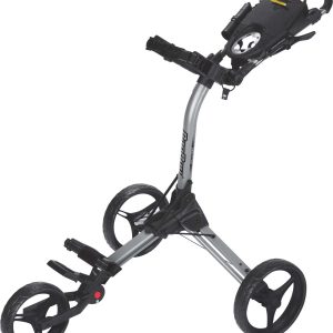 2026 New Bag Boy Golf Compact 3 Silver/Black Pull Cart