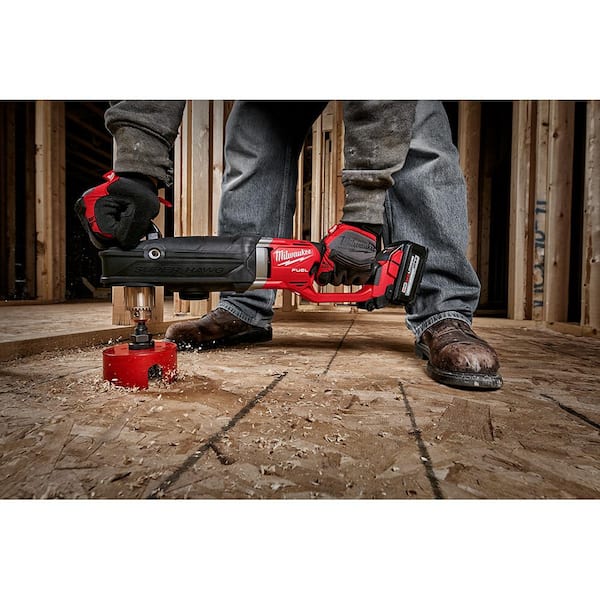 2026 New M18 FUEL 18V Lithium-Ion Brushless Cordless GEN 2 SUPER HAWG 1/2 in. Right Angle Drill (Tool-Only) - Image 4