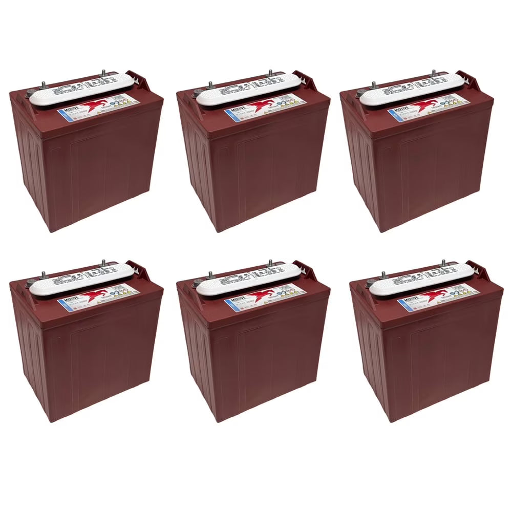 2026 New Trojan T-875 8V 170Ah Flooded Lead Acid GC2 Deep Cycle Battery x6