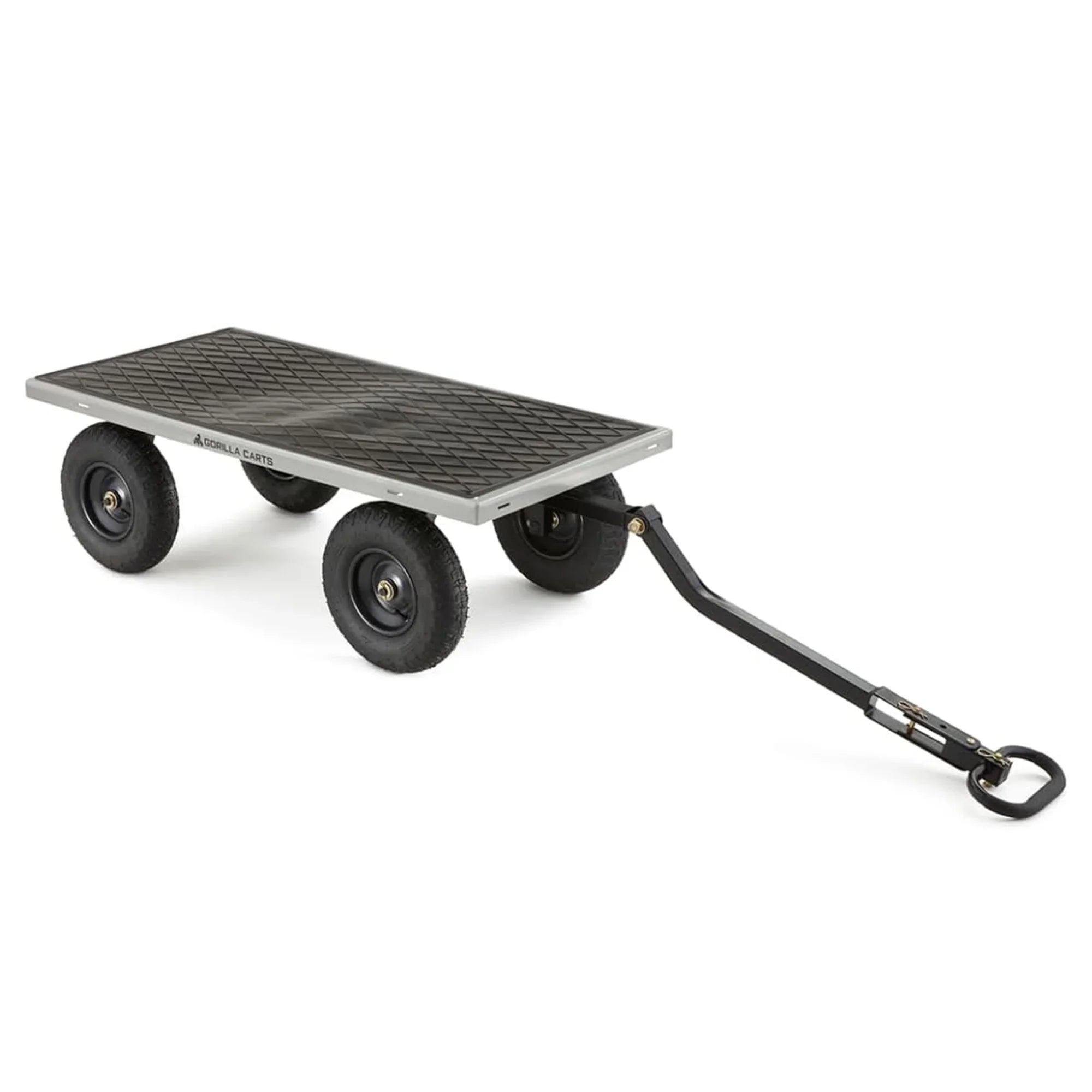 2026 New Gorilla Carts 1000-lb. Capacity Steel Utility Cart, Model #GOR1001-Com, 13-inch Pneumatic Tires - Image 10