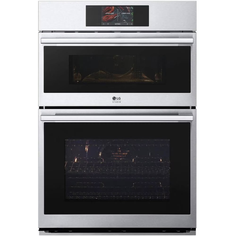 2026 New LG Studio WCES6428F 6.4 Cu. Ft. Stainless Combo Smart Wall Oven with Microwave