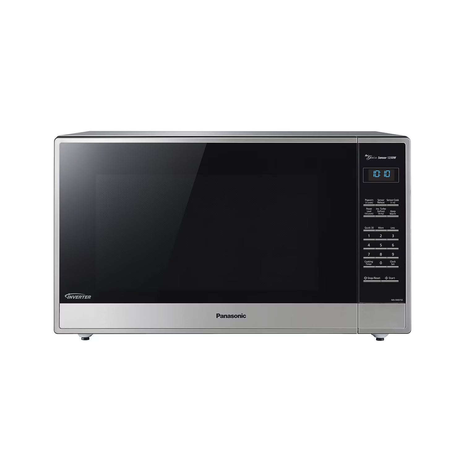 2026 New Panasonic 2.2 cu ft Countertop Microwave Oven in Stainless Steel