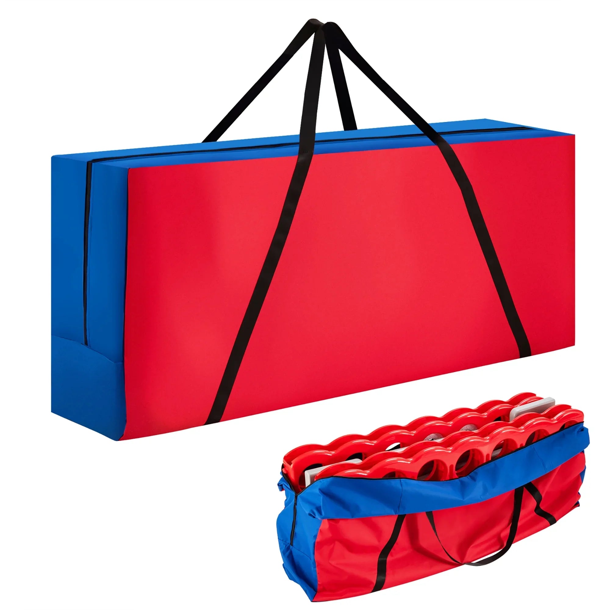 2026 New Costway Giant 4 in A Row Jumbo 4-to-Score Game Set W/Storage Carrying Bag for Kids Adult - Image 48