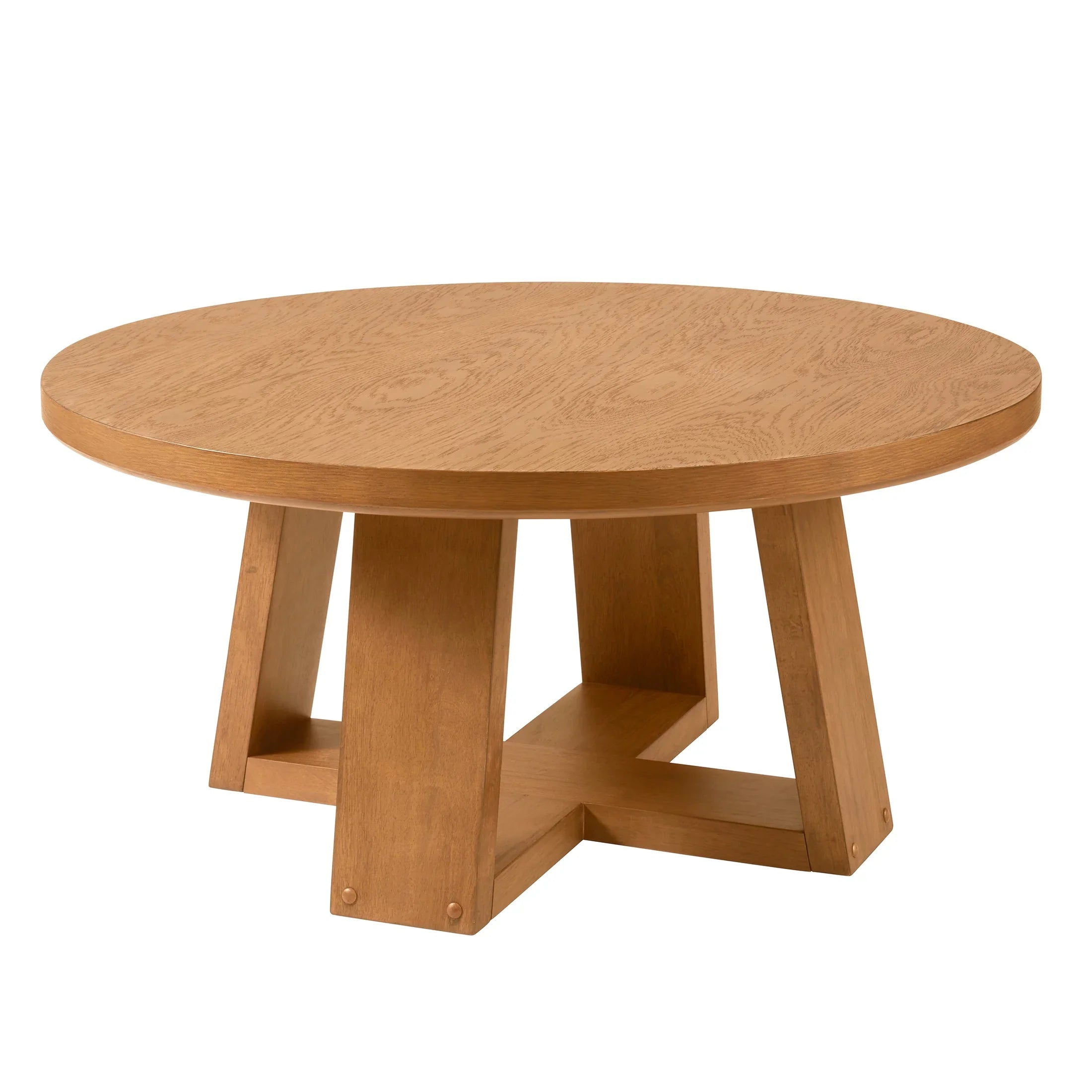 2026 New Better Homes & Gardens Ezra Coffee Table, Walnut finish - Image 11