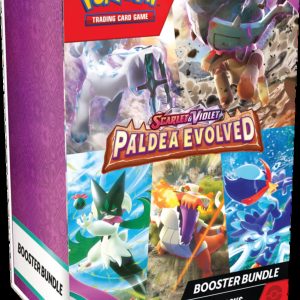 2026 New Pokemon Trading Card Game Scarlet & Violet 2 Paldea Evolved Booster Bundle 6 Booster Packs