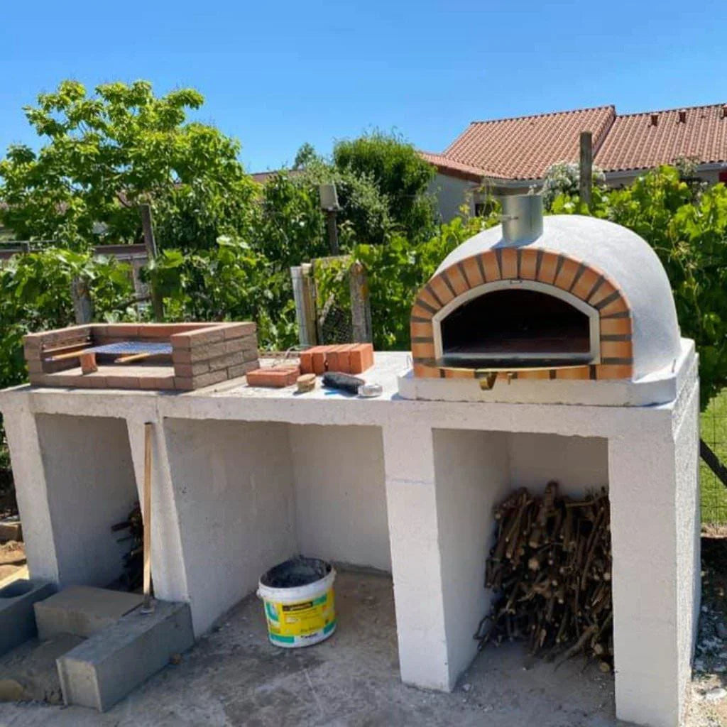 2026 New Outdoor Wood Fired Brick Pizza Oven - Image 6