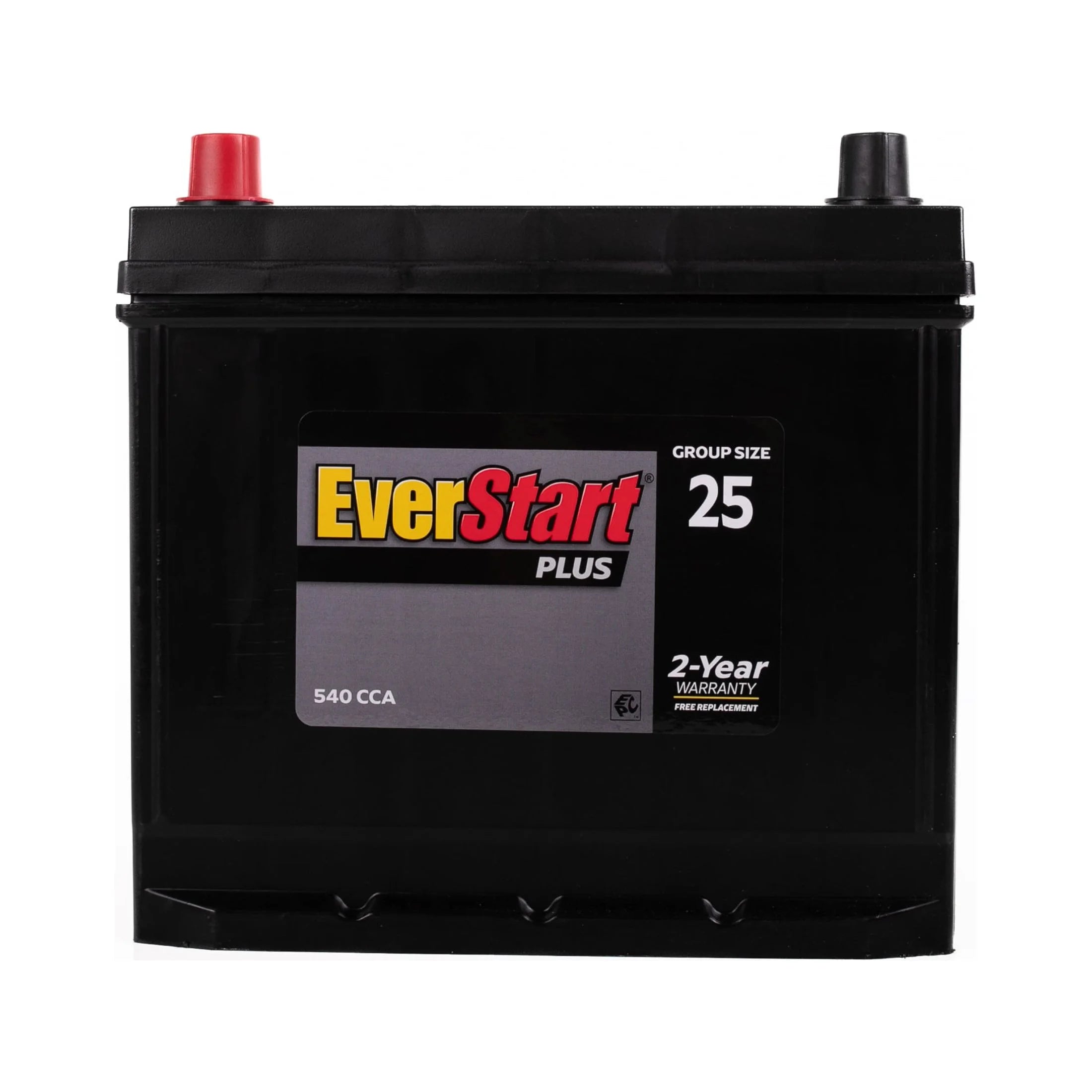 2026 New EverStart Plus Lead Acid Automotive Battery, Group Size 25 - 12 Volt 550 CCA 110 RC