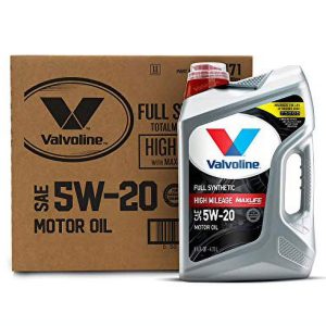 2026 New Valvoline Full Synthetic High Mileage MaxLife Technology Motor Oil 5W-20, 5 qt (3 Pack)