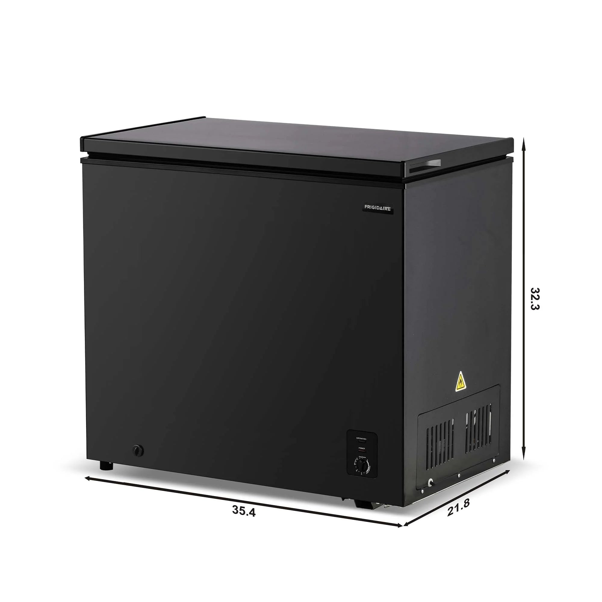 2026 New Frigidaire 7.0 Cu. ft. Chest Freezer, Black, EFRF7003-Black - Image 4