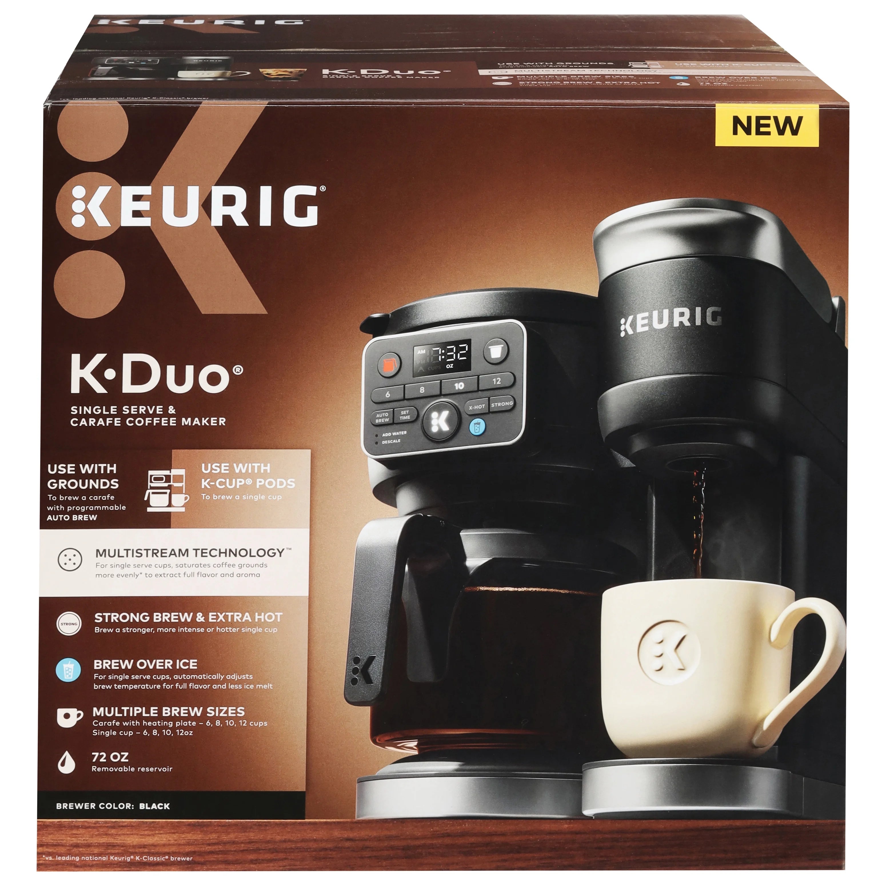2026 New Keurig K-Duo Gen 2 Hot & Iced Single Serve & Carafe Coffee Maker - Image 11