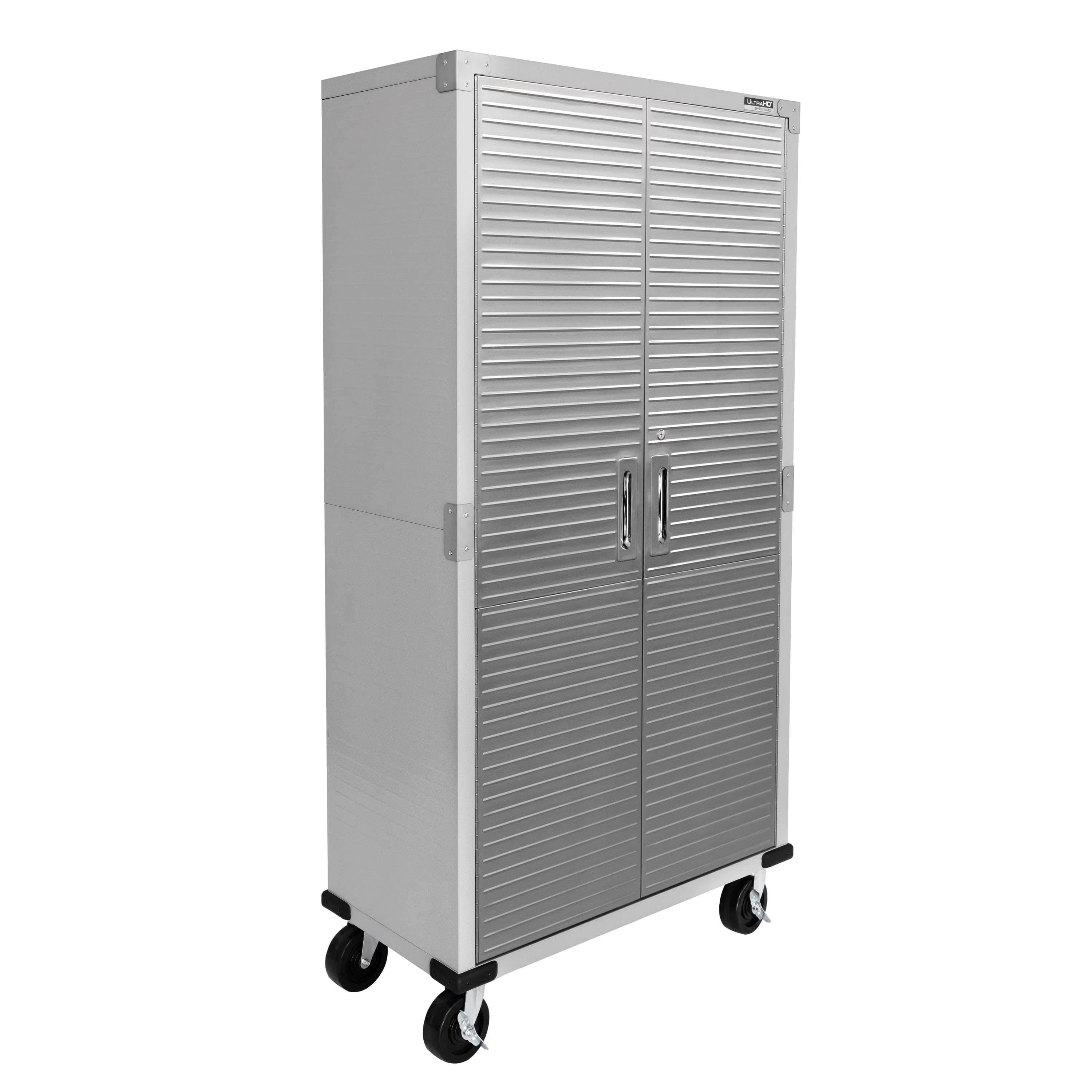 2026 New Seville Classics UltraHD Steel Body Lockable Storage Filing Cabinet Organizer Locker Shelving Unit 36" W x 18" D x 72" H, Granite