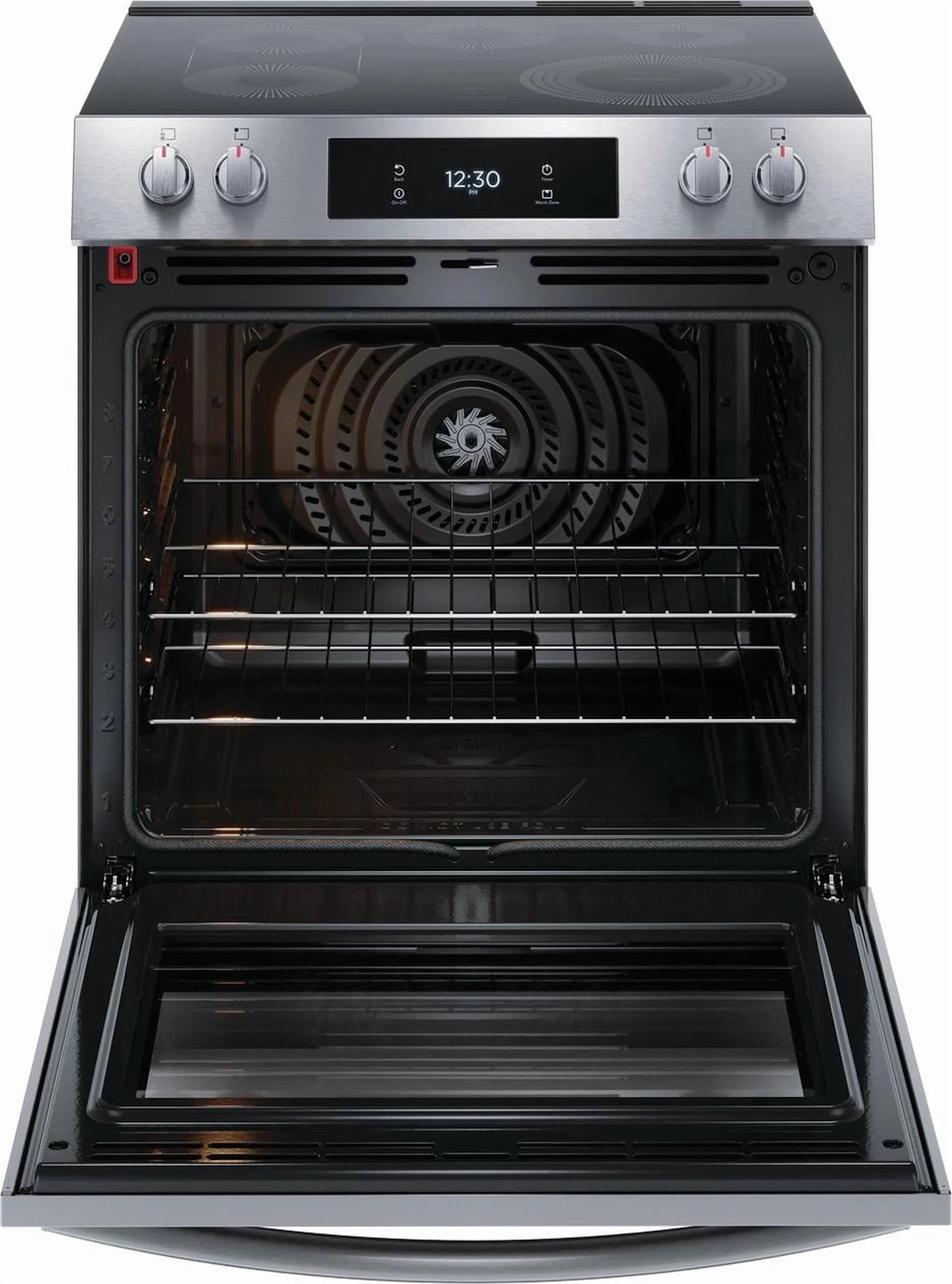 2026 New Frigidaire Gallery GCFE3060BF 30" Front Control Electric Range with Total Convection, Stainless Steel - Image 2