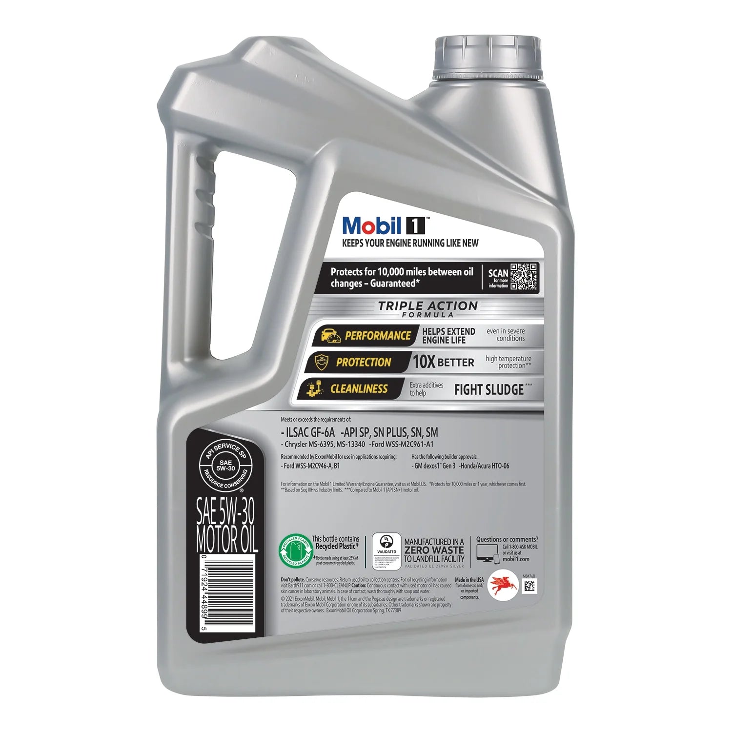 2026 New (4 pack) Mobil 1 Advanced Full Synthetic Motor Oil 5W-30, 5 Quart (Pack of 3) - Image 5
