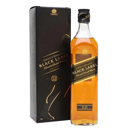 2026 New Johnnie Walker Scotch Black Label 12 Year - 750ML
