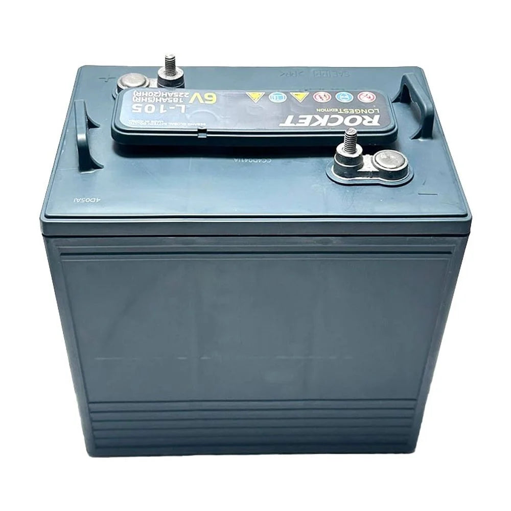 2026 New Rocket L-105 225Ah 6V Golf Cart Battery - Replaces Trojan T-105 (Set of 6) - Image 8