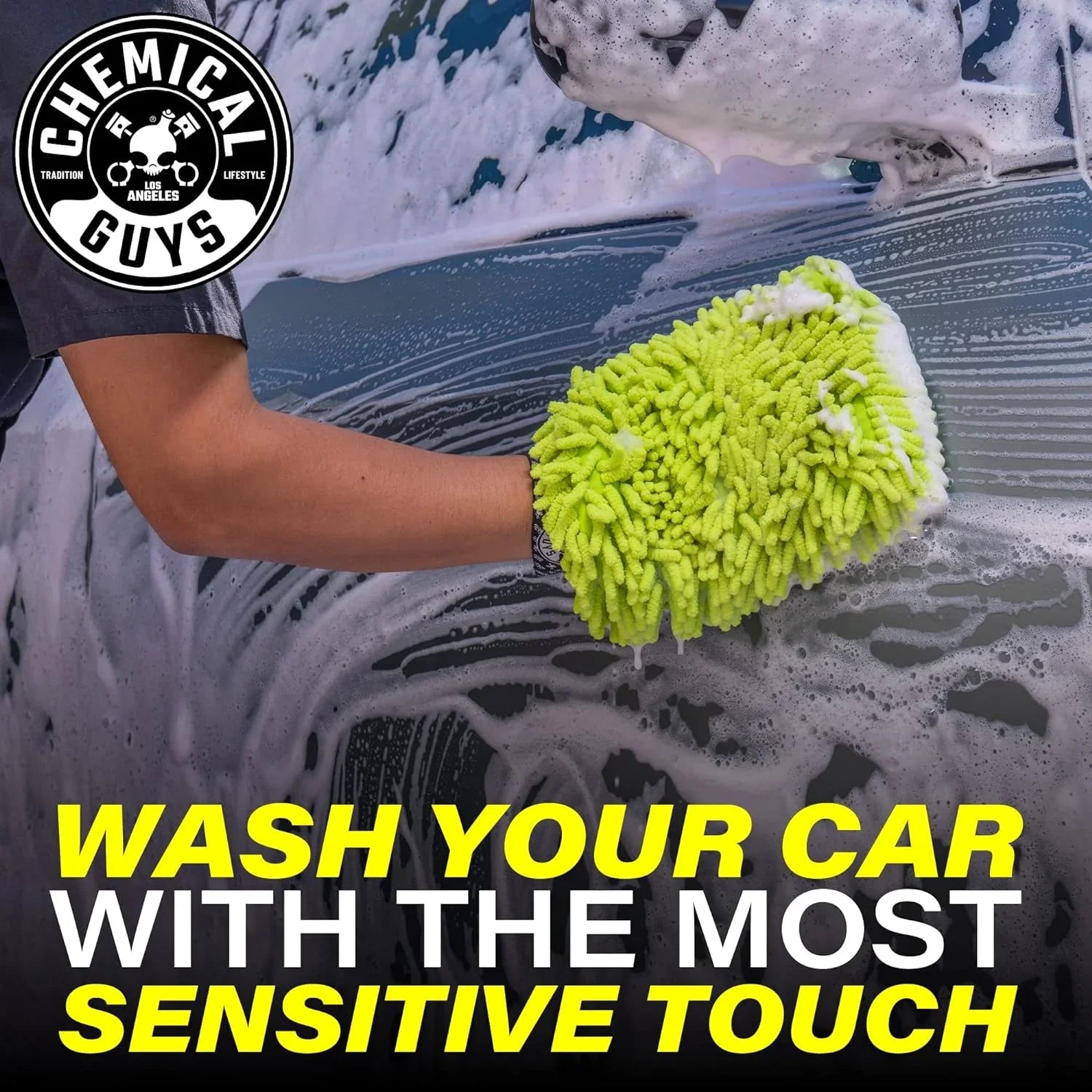 2026 New Chemical Guys HOL340 15-Piece Arsenal Builder Car Wash Kit with Foam Gun, Bucket, and (5) 16 oz Car Care Cleaning Chemicals, Gift for Car & Truck Lovers, Dads and DIYers (Works w/Garden Hose) - Image 6