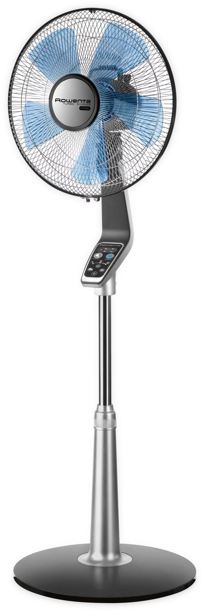 2026 New Rowenta Turbo Silence Standing Floor Fan with Remote, 53 Inch, Portable, 5 Speeds, VU5670