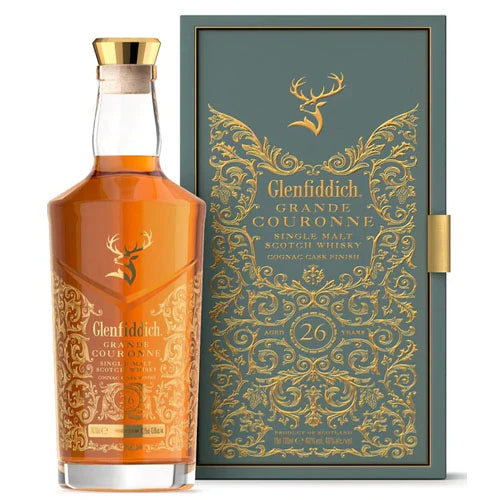 2026 New Glenfiddich 26 Year Gran Couronne Single Malt Scotch Whiskey - 750ML