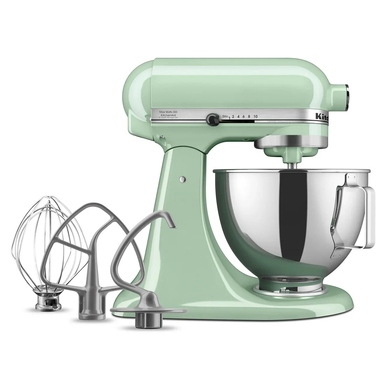 2026 New KitchenAid Deluxe Series 4.5 Quart Tilt-Head Stand Mixer with Stainless Bowl, Contour Silver, KSM97CU - Image 16