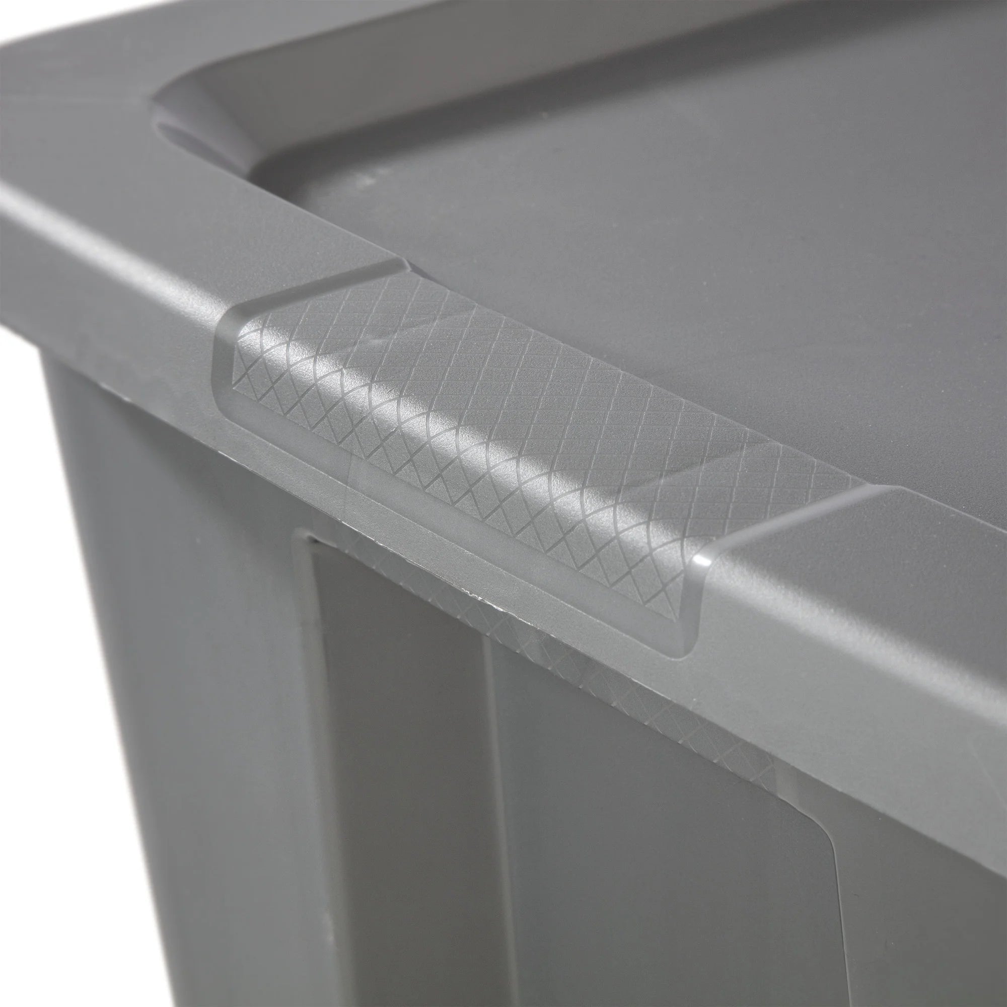 2026 New Sterilite 18 Gallon Tote, Plastic Storage Bin with Snap-on Lid, Gray, 8 Count - Image 7