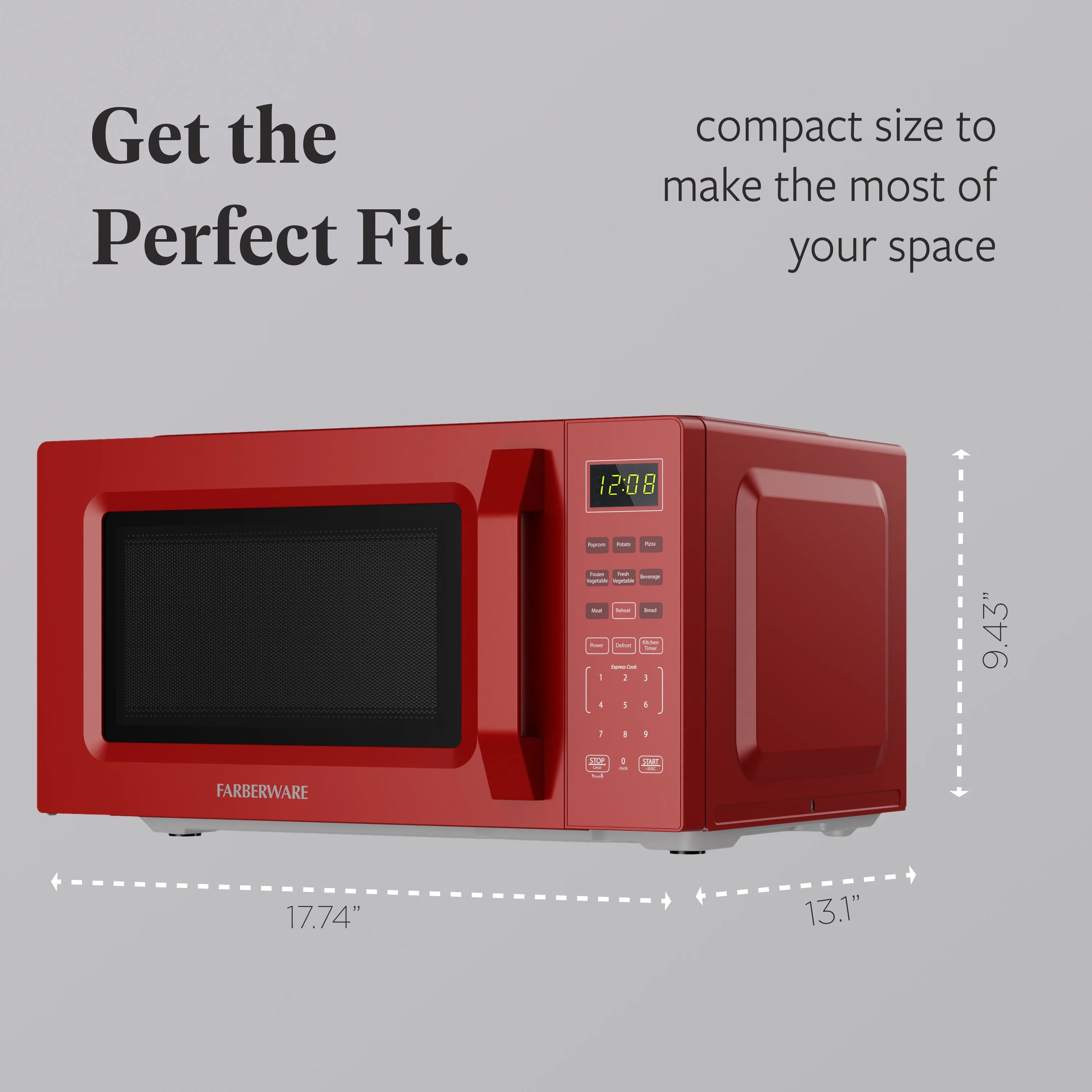 2026 New Farberware 1.1 Cu. Ft. 1000-Watt Compact Microwave Oven, Black - Image 29