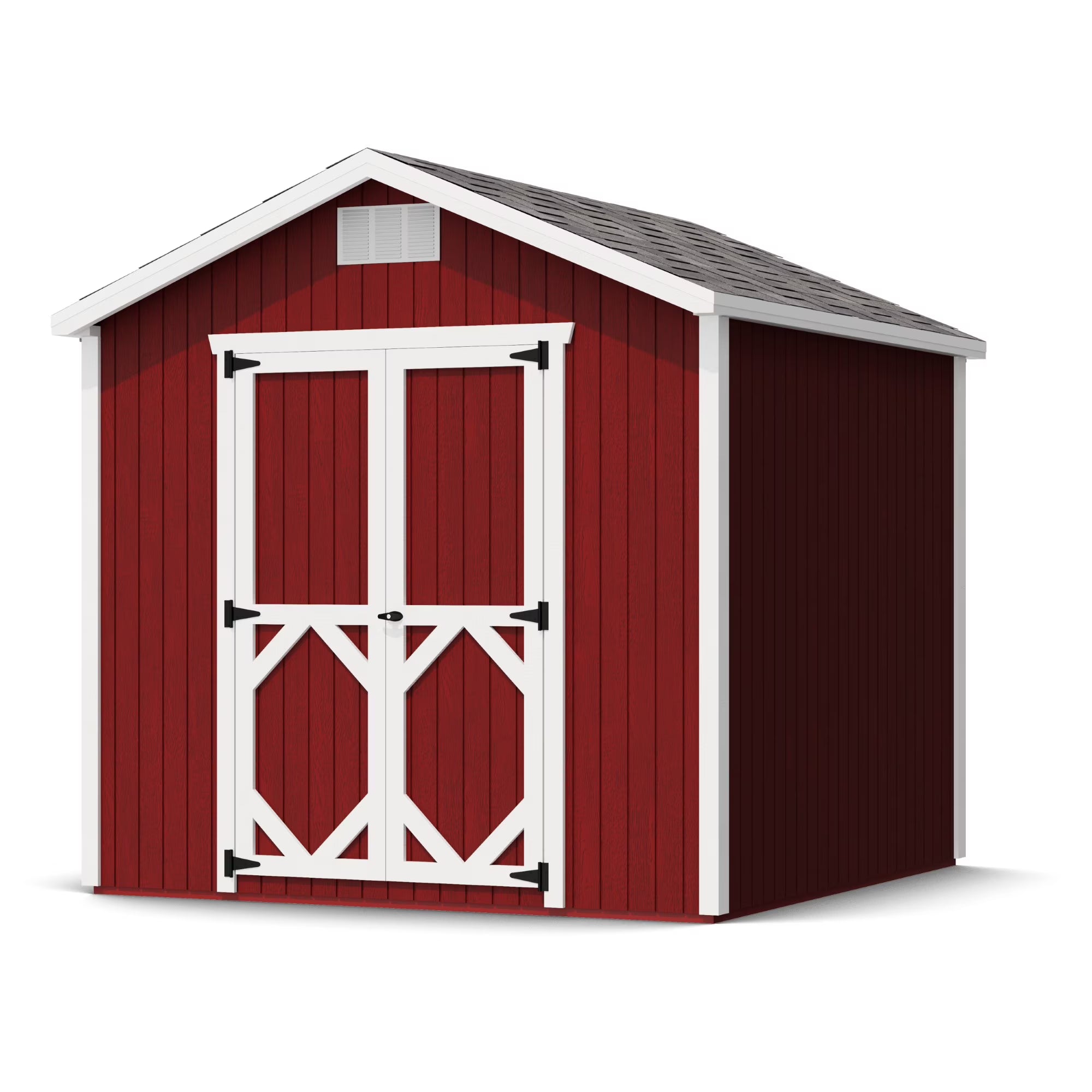 2026 New Little Cottage Co. 8x8 Classic Gable Shed, Outdoor Wood Storage Shed Do-It-Yourself Precut Kit