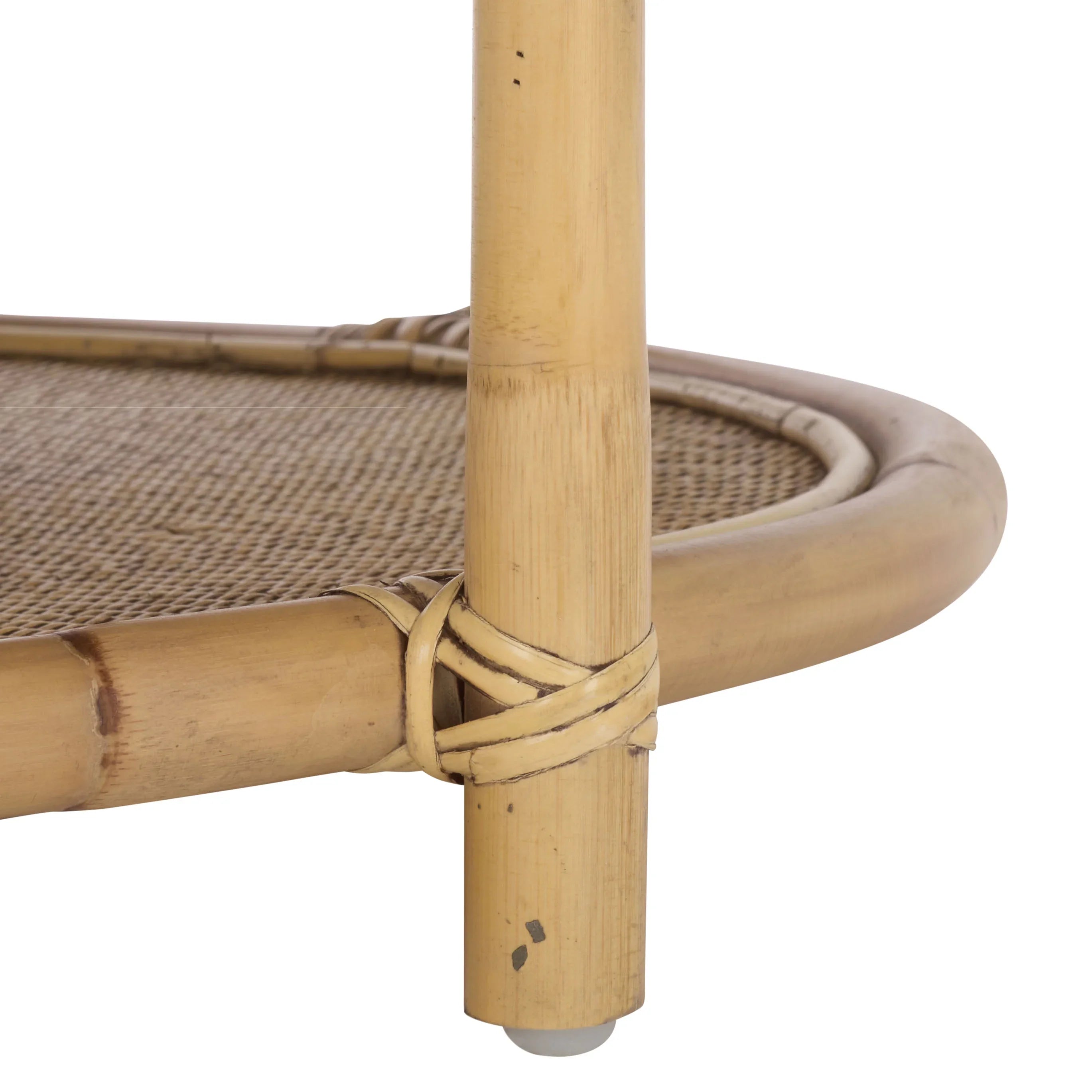 2026 New SAFAVIEH Modern Round Rattan Coffee Table, Natural - Image 18