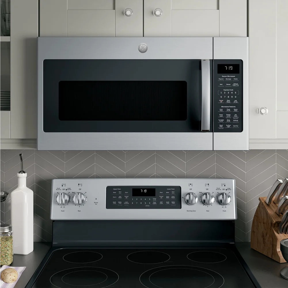 2026 New General Electric Over-the-Range Sensor Microwave Oven 1.7 cu In Stainless Steel - Image 4
