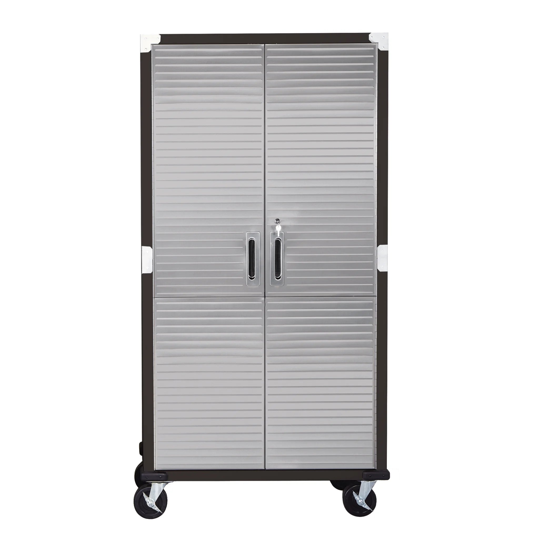 2026 New Seville Classics UltraHD Steel Body Lockable Storage Filing Cabinet Organizer Locker Shelving Unit 36" W x 18" D x 72" H, Granite - Image 35