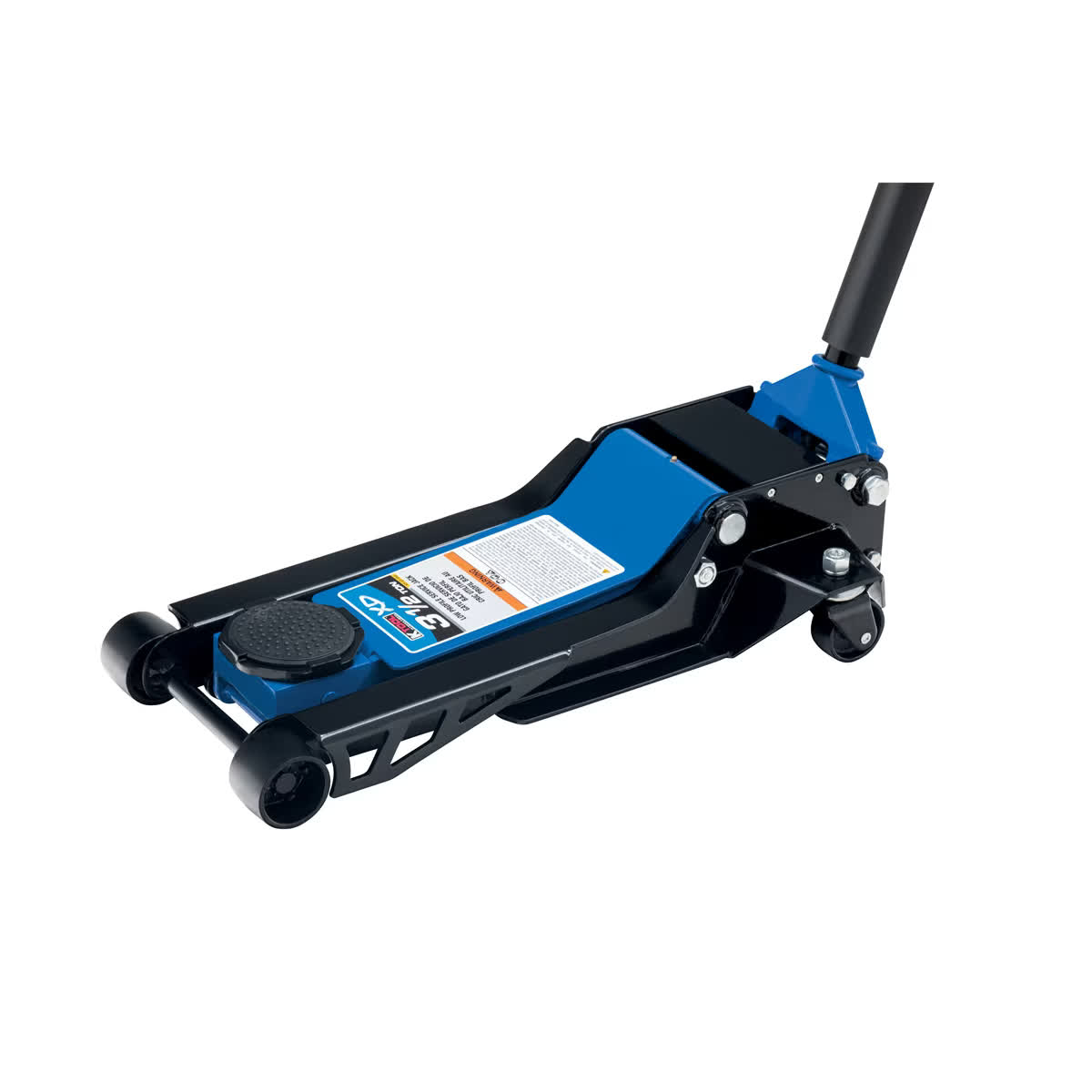 2026 New K-Tool INT022 3.5 Ton Low Profile Service Jack; Dual Pump Piston