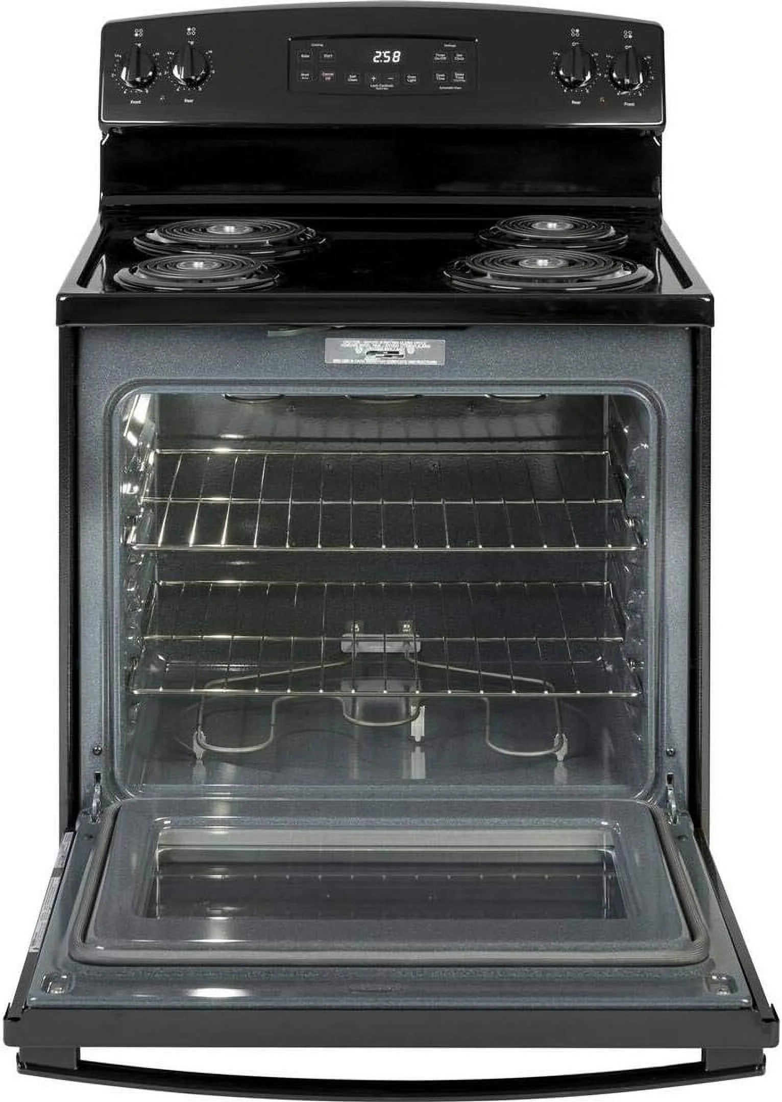 2026 New GE Appliances JB258DMBB 30 Inch Electric Freestanding Range Black - Image 2