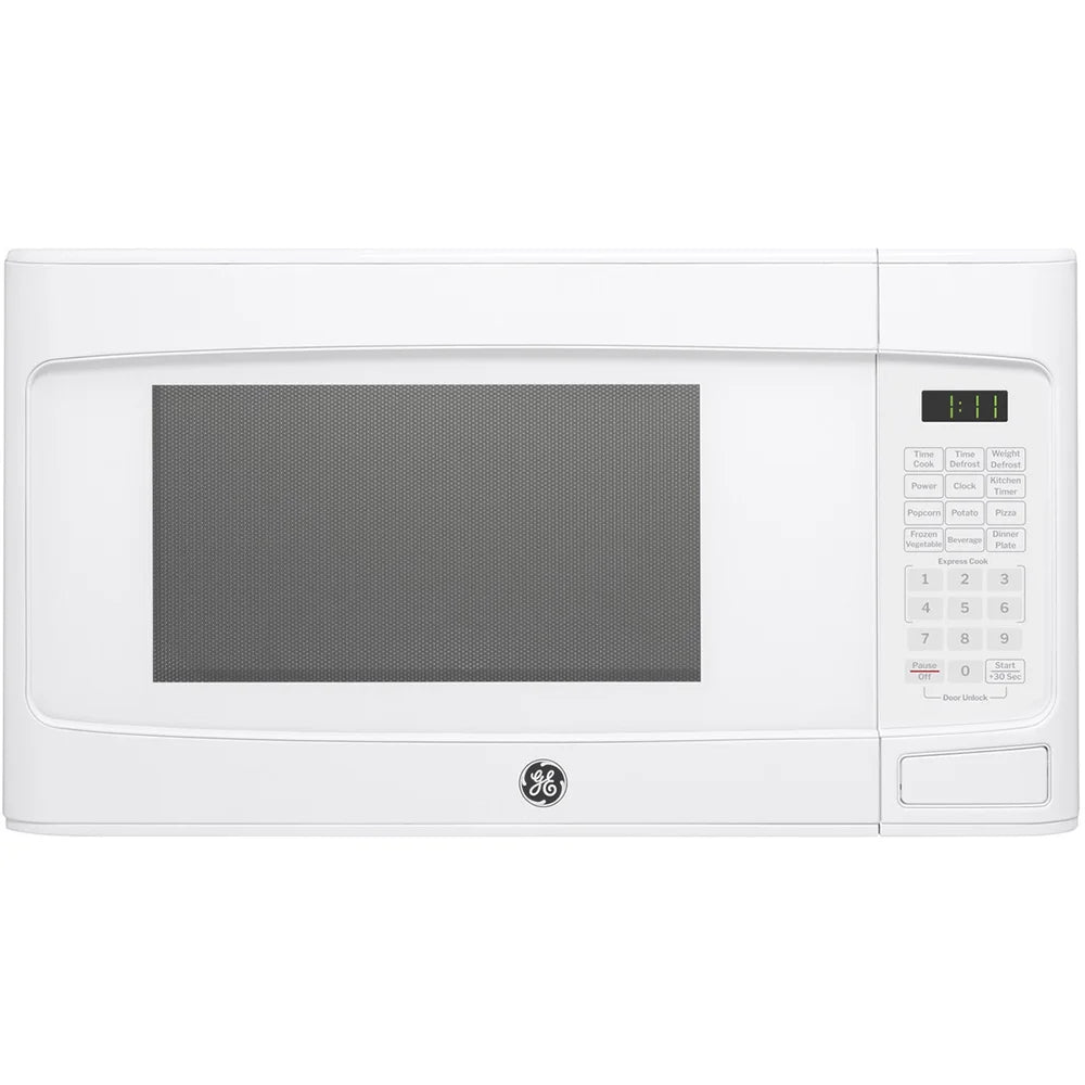 2026 New GE GCST11N1WSS 1.1 cu. ft. Countertop Microwave Oven 950 Watts Stainless Steel Bundle with 2 YR CPS Enhanced Protection Pack and Deco Chef Pair of Red Heat Resistant Oven Mitt - Image 12
