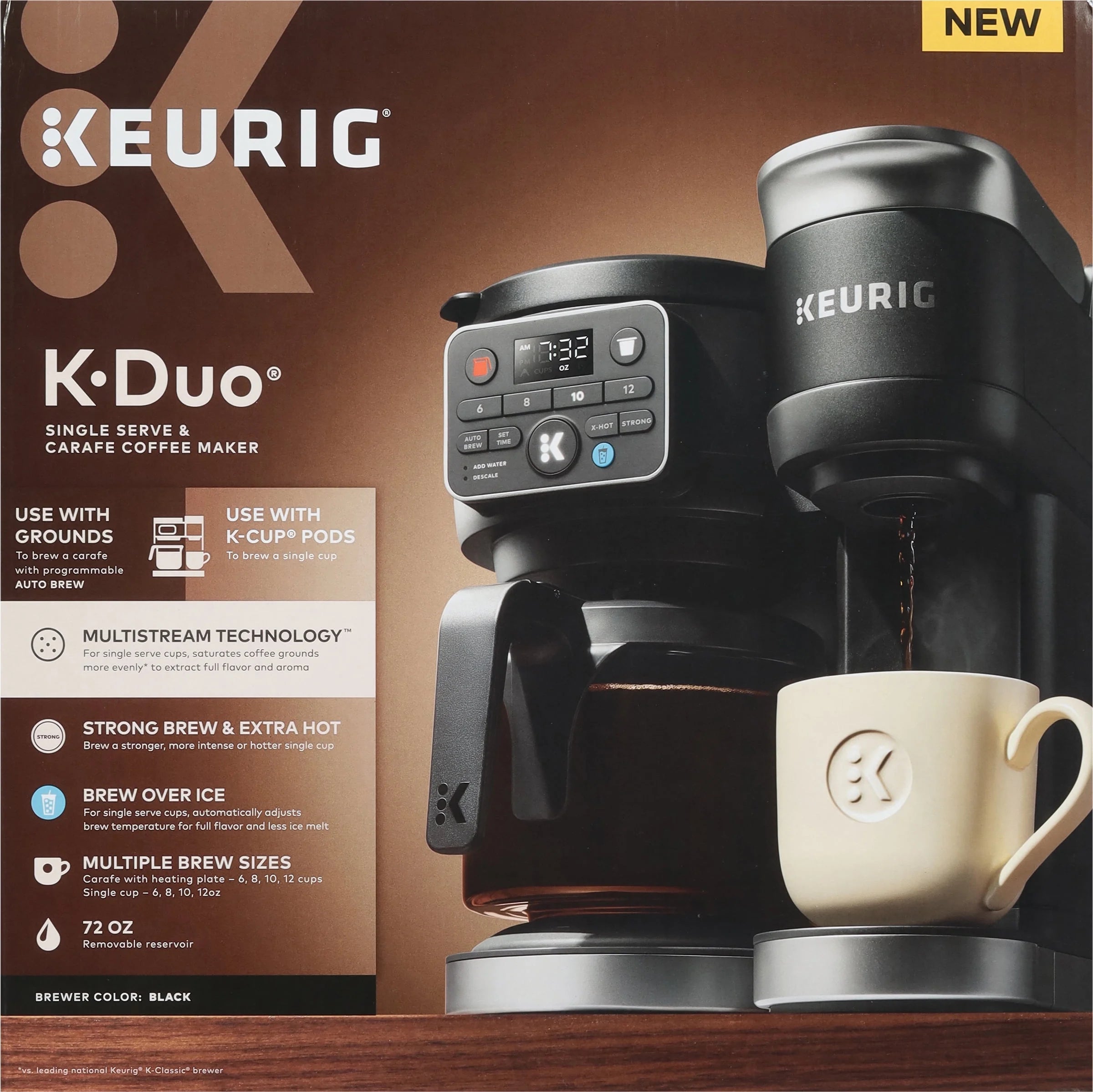 2026 New Keurig K-Duo Gen 2 Hot & Iced Single Serve & Carafe Coffee Maker - Image 9