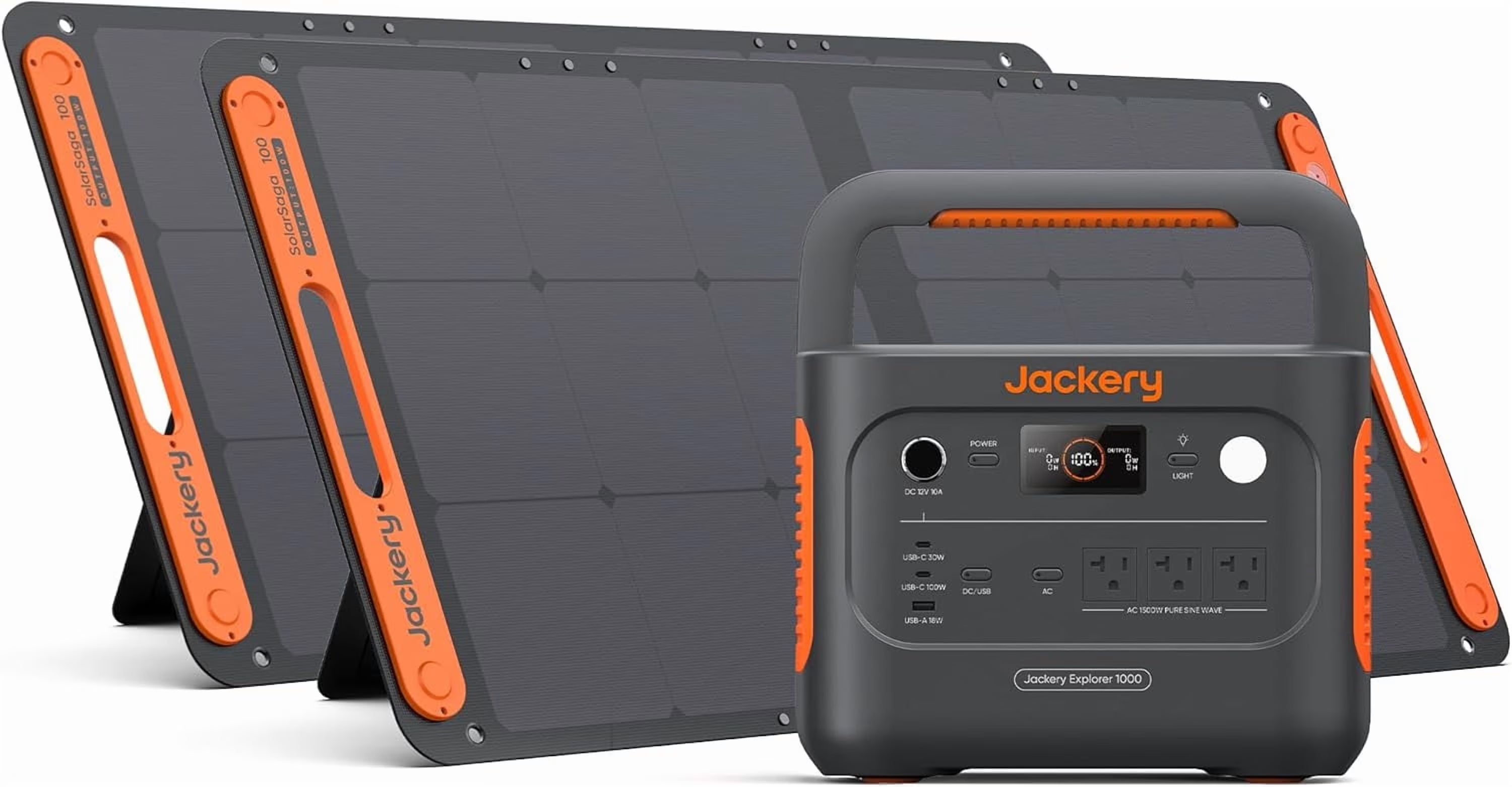 2026 New Jackery Explorer 1000 v2 Portable Power Station and 5m DC Extension Cable,1060Wh LiFePO4 Battery,1500W AC/100W USB-C Output, 1 Hr Fast Charge, Solar Generator for Camping,Emergency, Off-Grid Living - Image 7