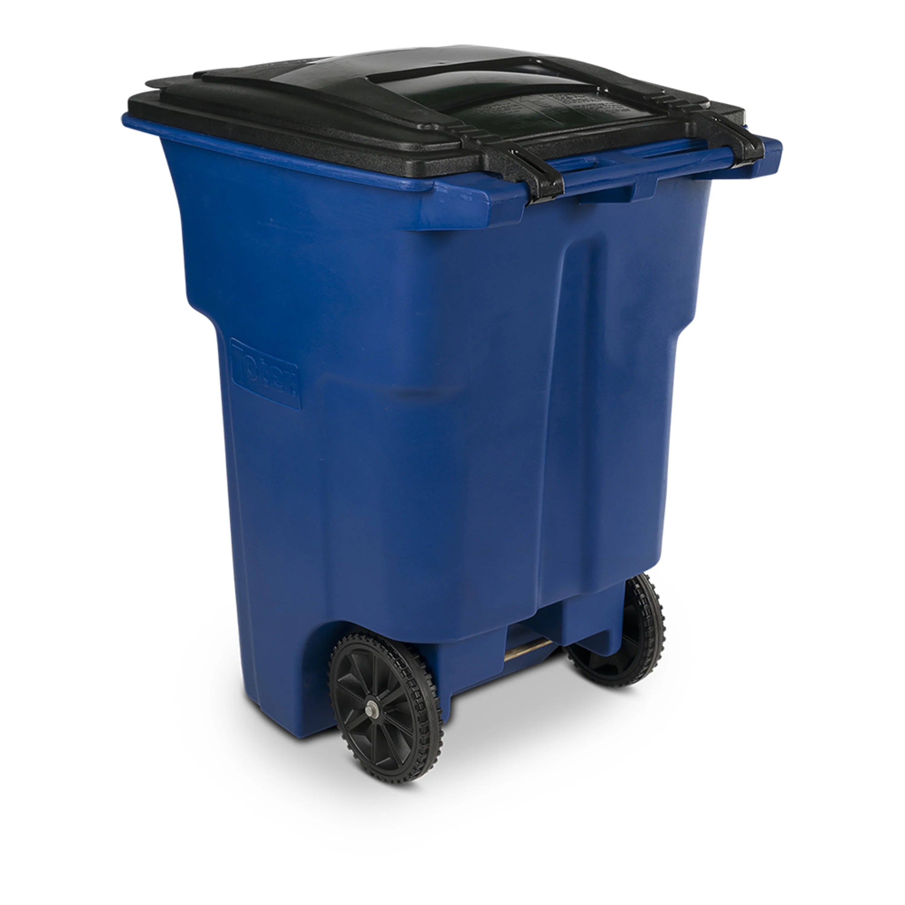2026 New Toter Trash Can Greenstone With Wheels And Lid, 96 Gallon - Image 8