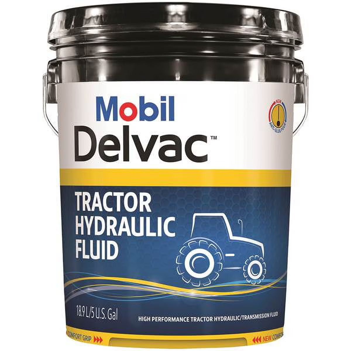 2026 New Mobil 1 Delvac Tractor Hydraulic Fluid (5 Gallon Pail)