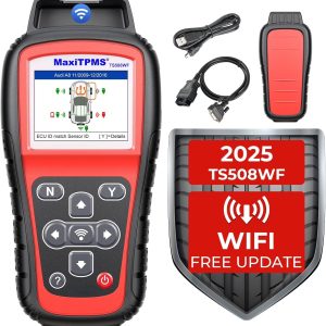 2026 New MaxiTPMS TS508WF TPMS Tool, 2025 Enhanced Wi-Fi Ver. of TS508 TS501 PRO TS408S TS601, MX-Sensor TPMS Progamming Tool, TPMS Diagnosis/Reset TPMS Relearn Tool, Read/Clear TPMS DTCs