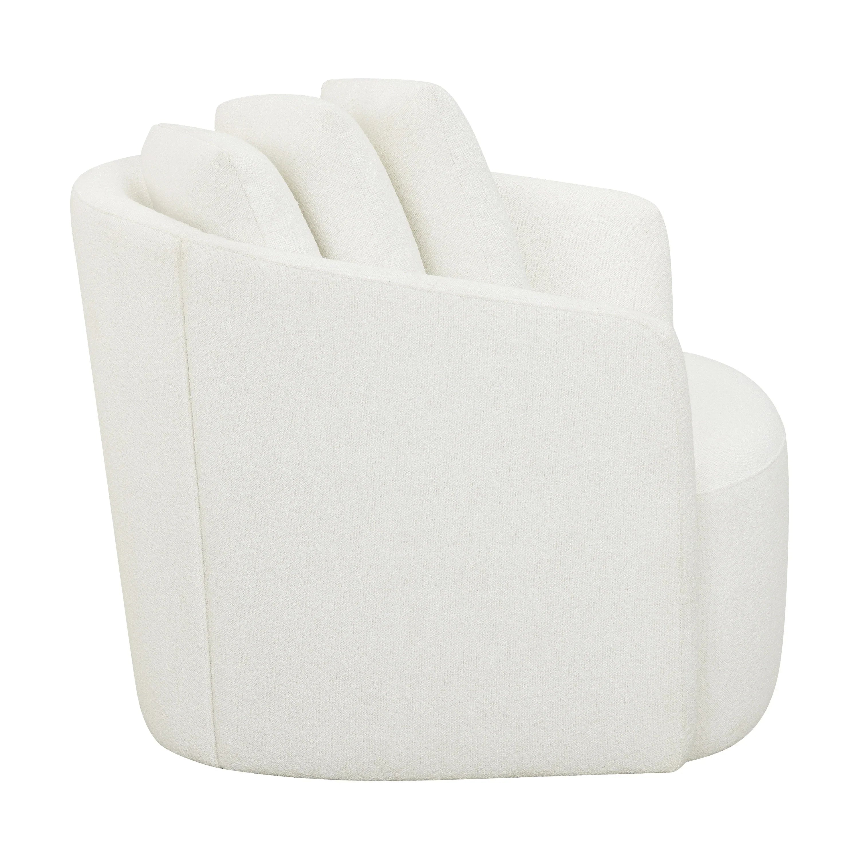 2026 New Beautiful Drew Accent Chair by Drew Barrymore, Cream Boucle - Image 16